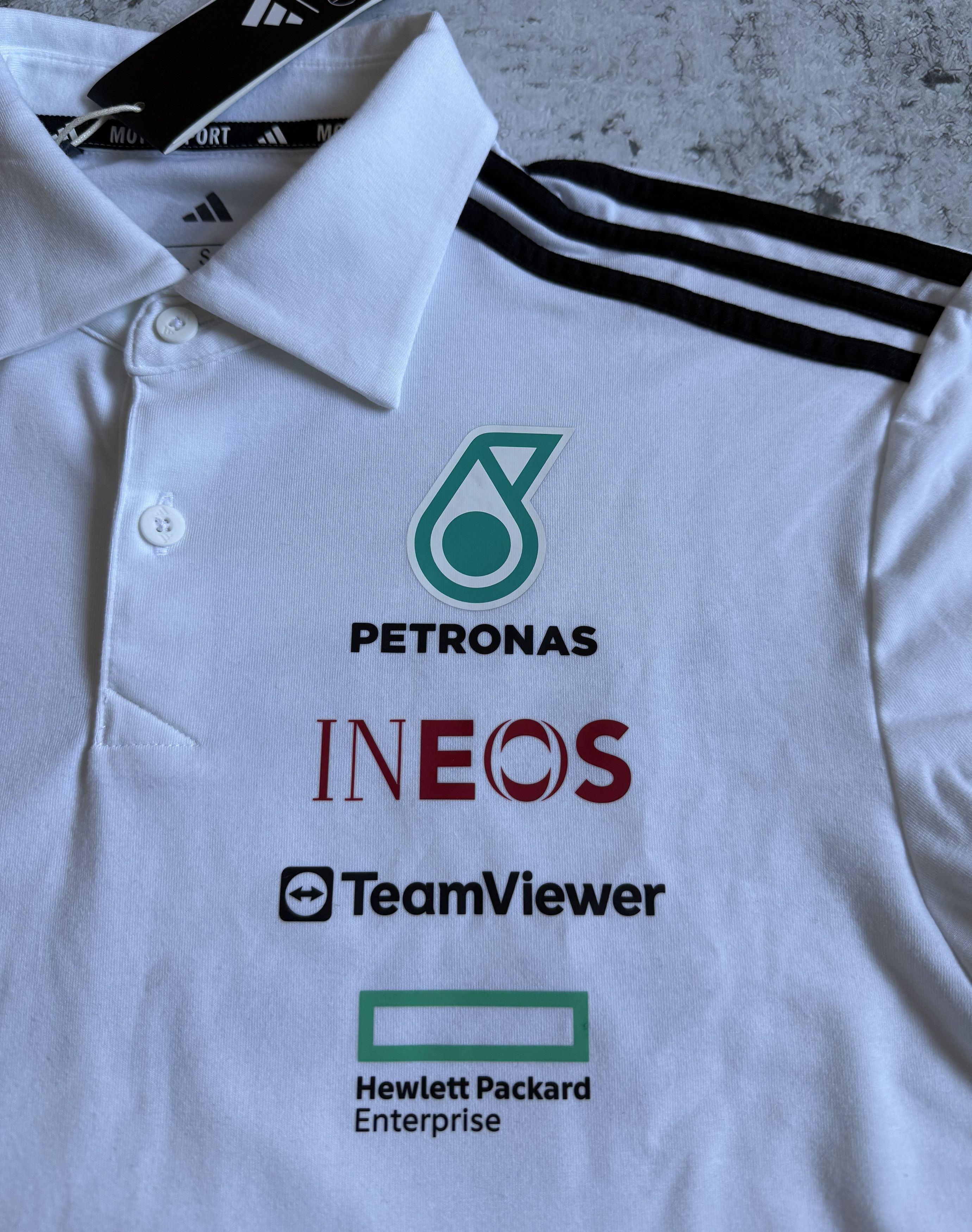 Adidas ADIDAS X MERCEDES AMG PETRONAS FORMULA 1 TEAM LONG SLEEVE S Size US S / EU 44-46 / 1 - 7 Thumbnail