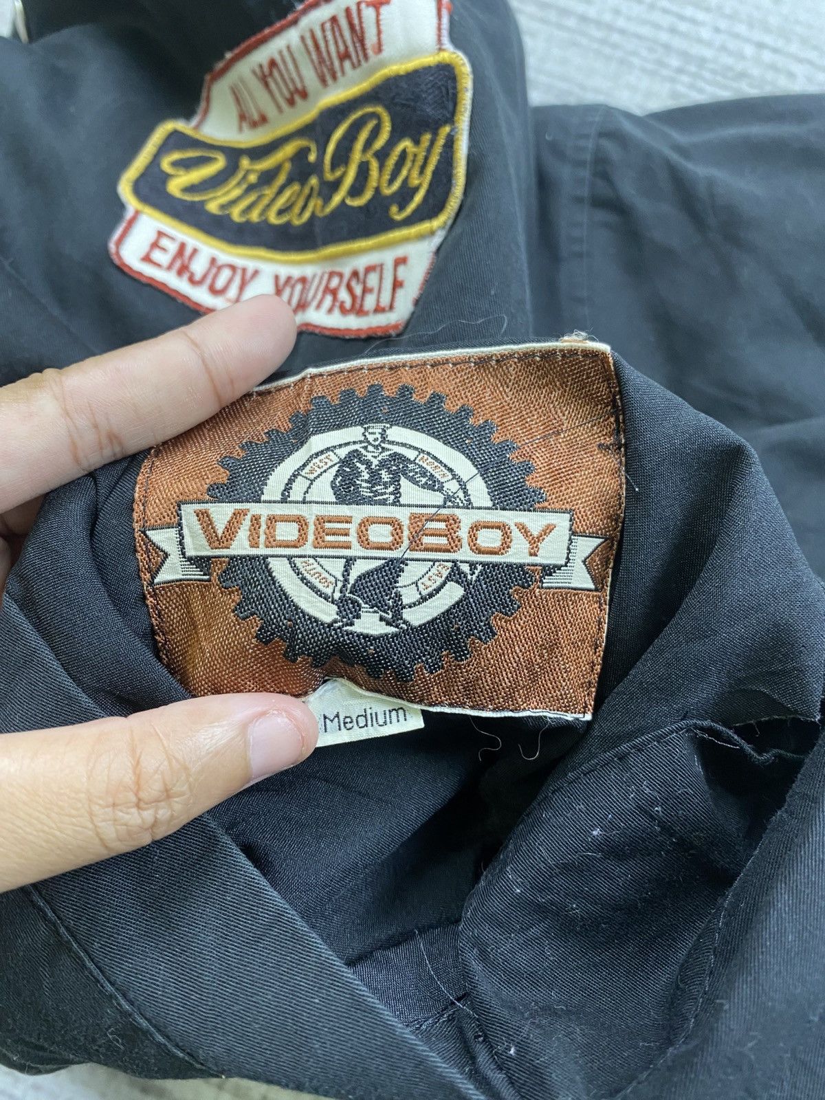 Vintage 🔥Vintage Video Boy Reversible Bomber Jacket Size US M / EU 48-50 / 2 - 16 Thumbnail