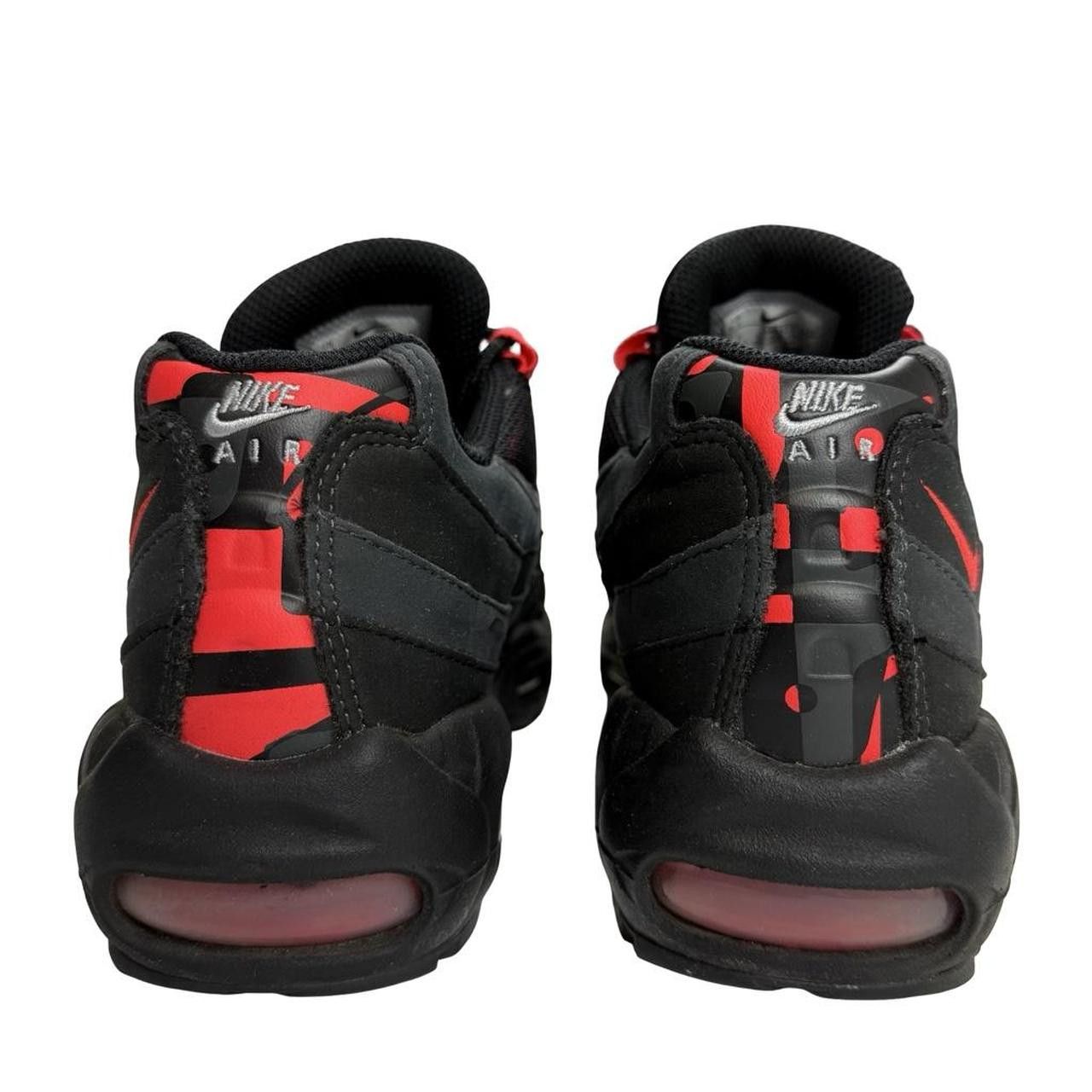 Nike Nike Air Max 95 Black Red Laser Crimson Size US 6.5 / EU 39 Size US 6.5 / EU 39-40 - 6 Thumbnail