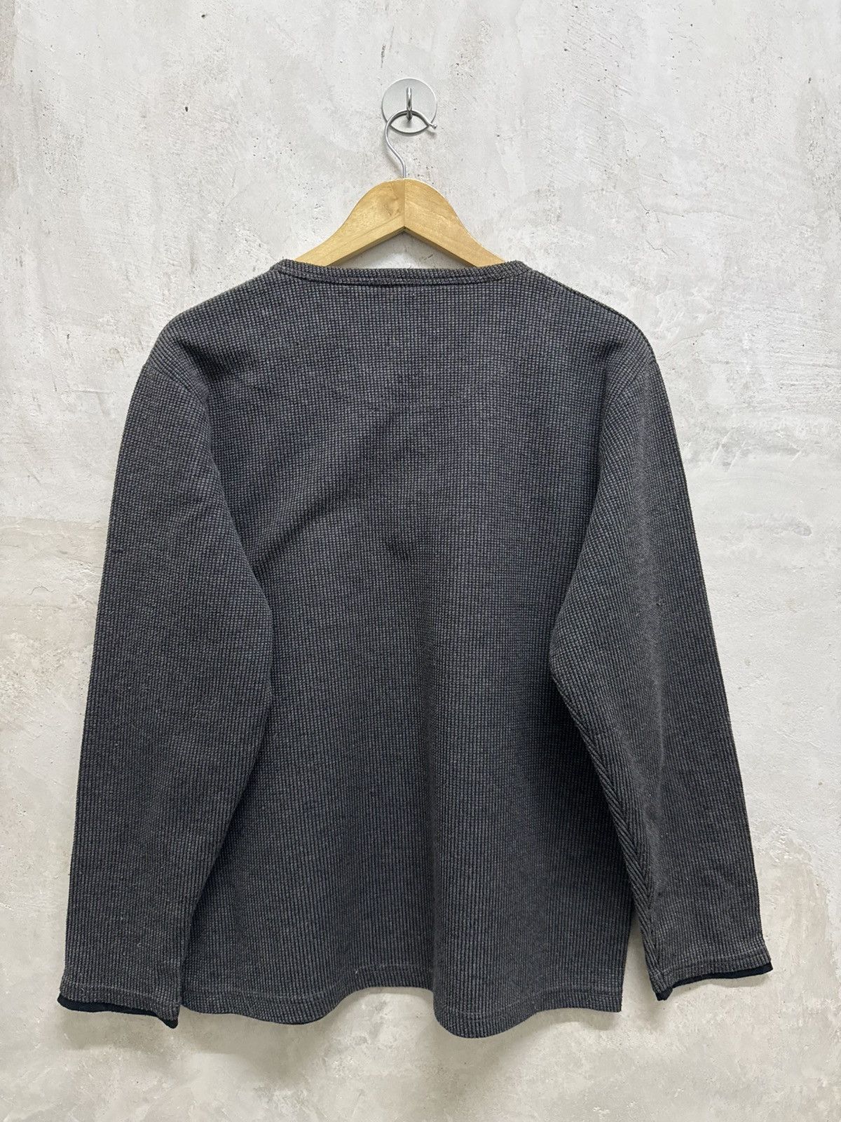 14th Addiction Japanese Double Layered Waffle Long Sleeve Tees Size US L / EU 52-54 / 3 - 3 Thumbnail