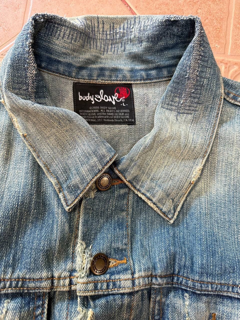 Body Glove Body Glove Sun Bleached Denim Jacket Size US S / EU 44-46 / 1 - 15 Thumbnail