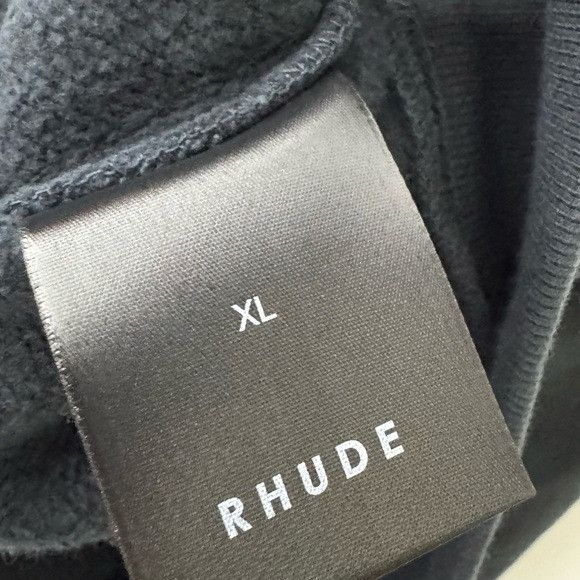 Rhude Rhude Supercross Hoodie Vintage Black Men’s XL Size US XL / EU 56 / 4 - 7 Thumbnail