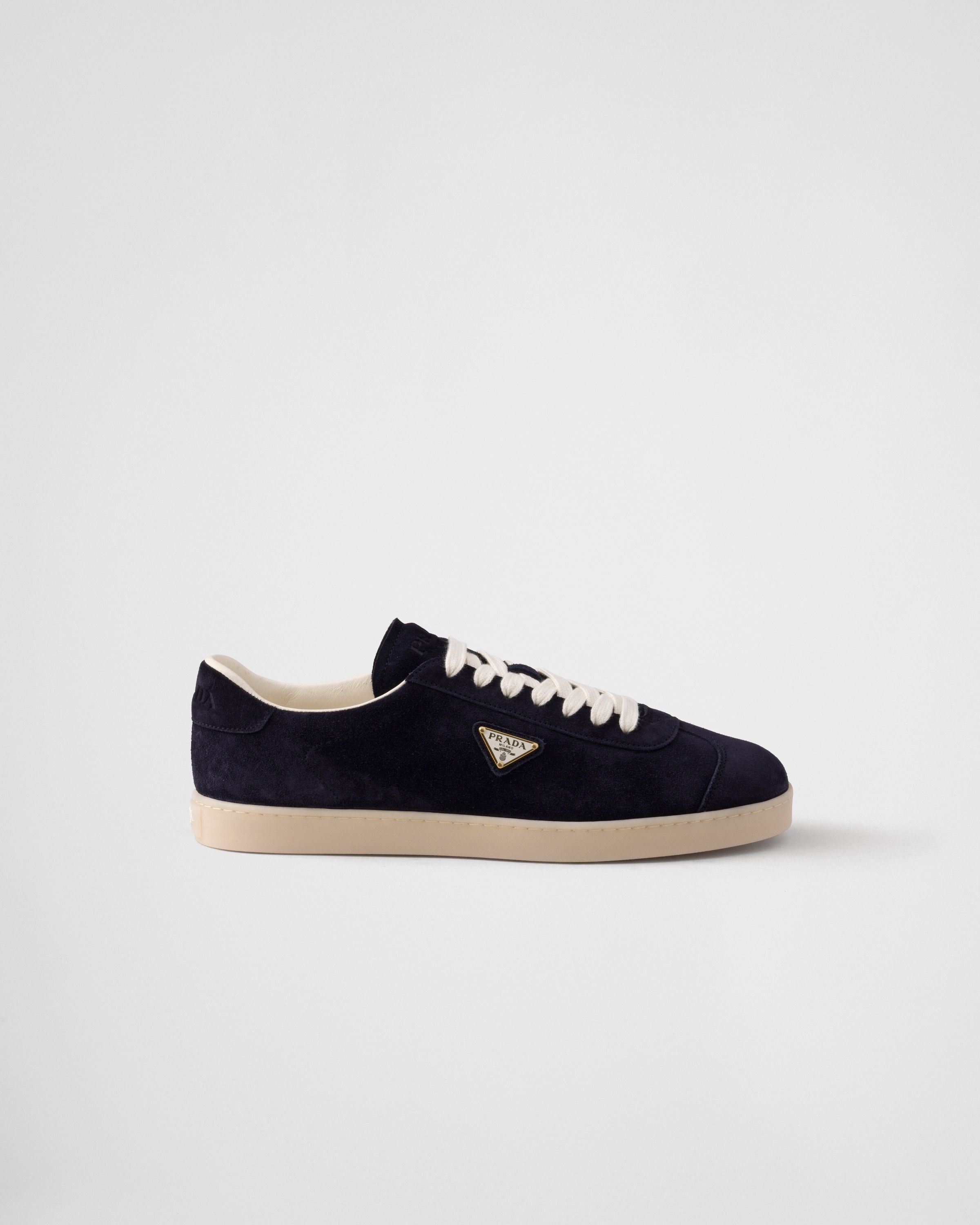 Prada o1mt1gz0325 Lane Suede Sneakers in Purple Size US 8.5 / EU 41-42 - 2 Thumbnail