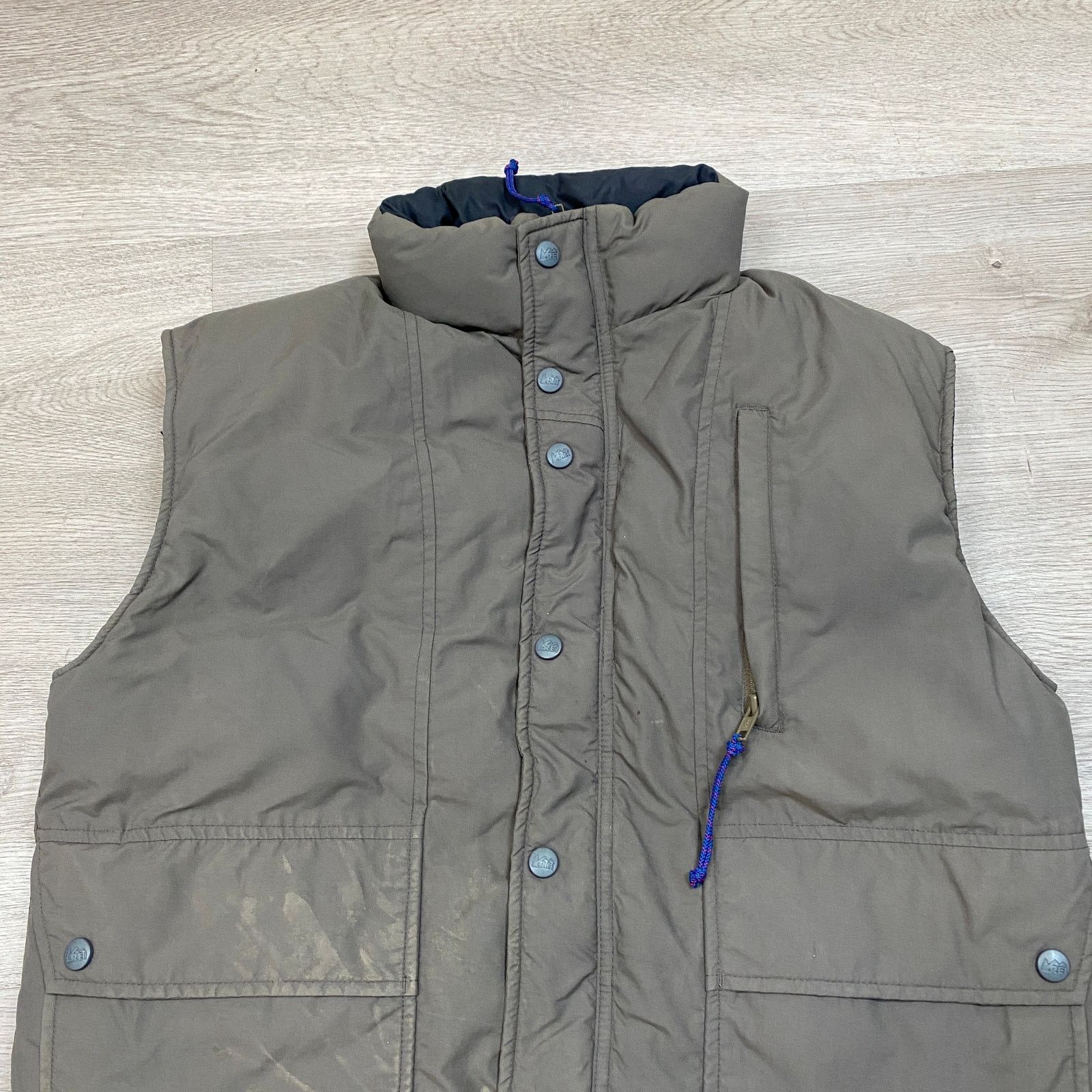 Rei × Vintage Vintage REI Co-Op Down Insulated Puffer Vest Mens L Gorpcore Size US L / EU 52-54 / 3 - 2 Thumbnail