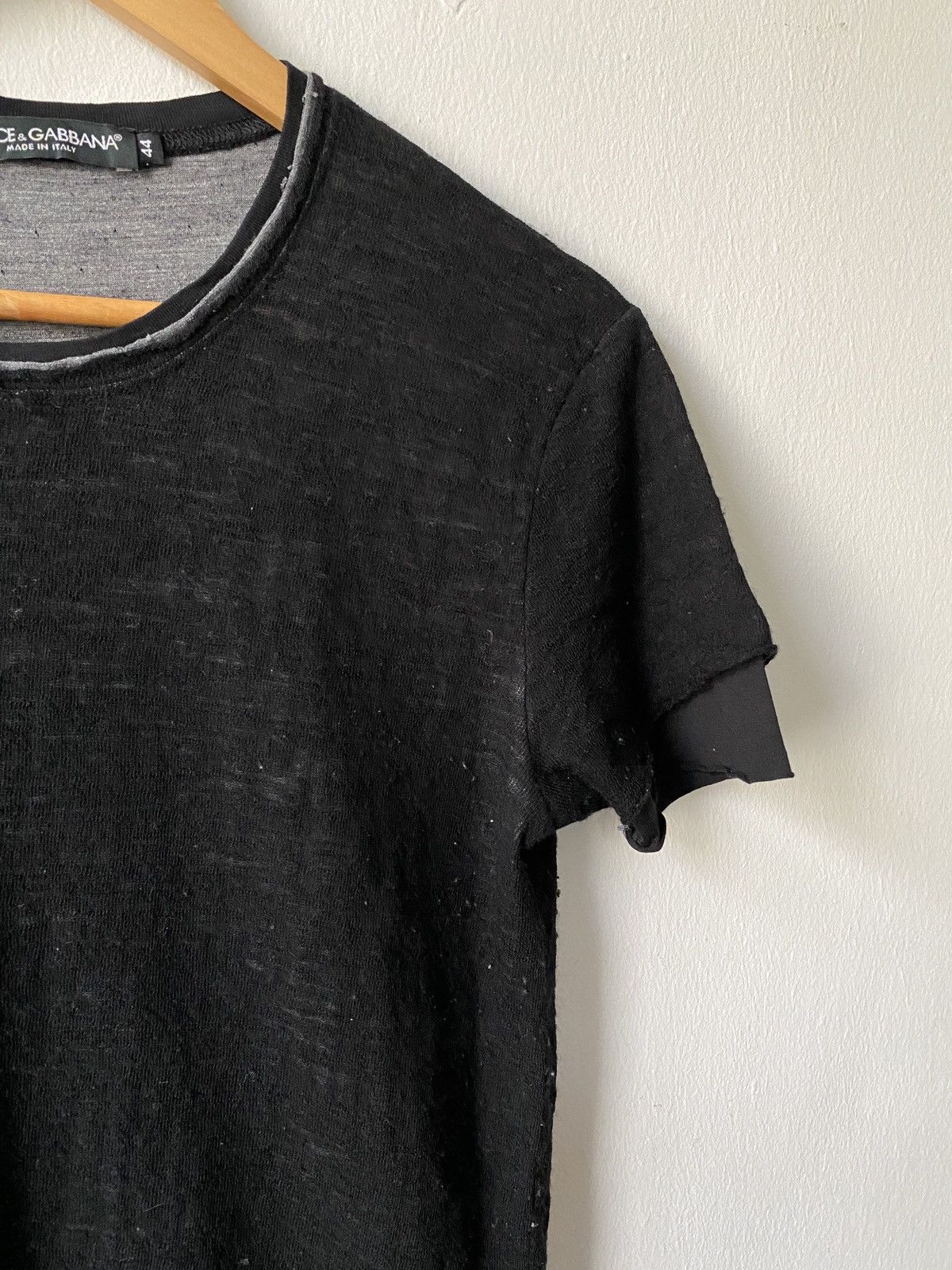Dolce & Gabbana Dolce & Gabbana Lana Virgin Wool Tee Size US S / EU 44-46 / 1 - 4 Thumbnail