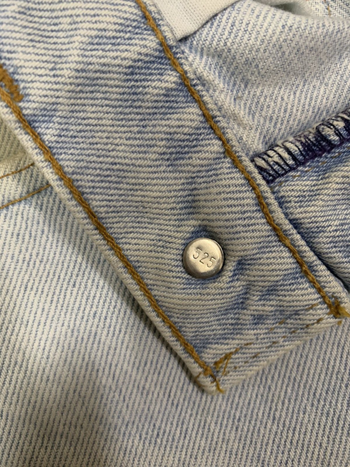 Levi's Vintage 80s Levis 510 Rusty Mud Wash Distressed Grunge Jeans Size US 32 / EU 48 - 5 Thumbnail