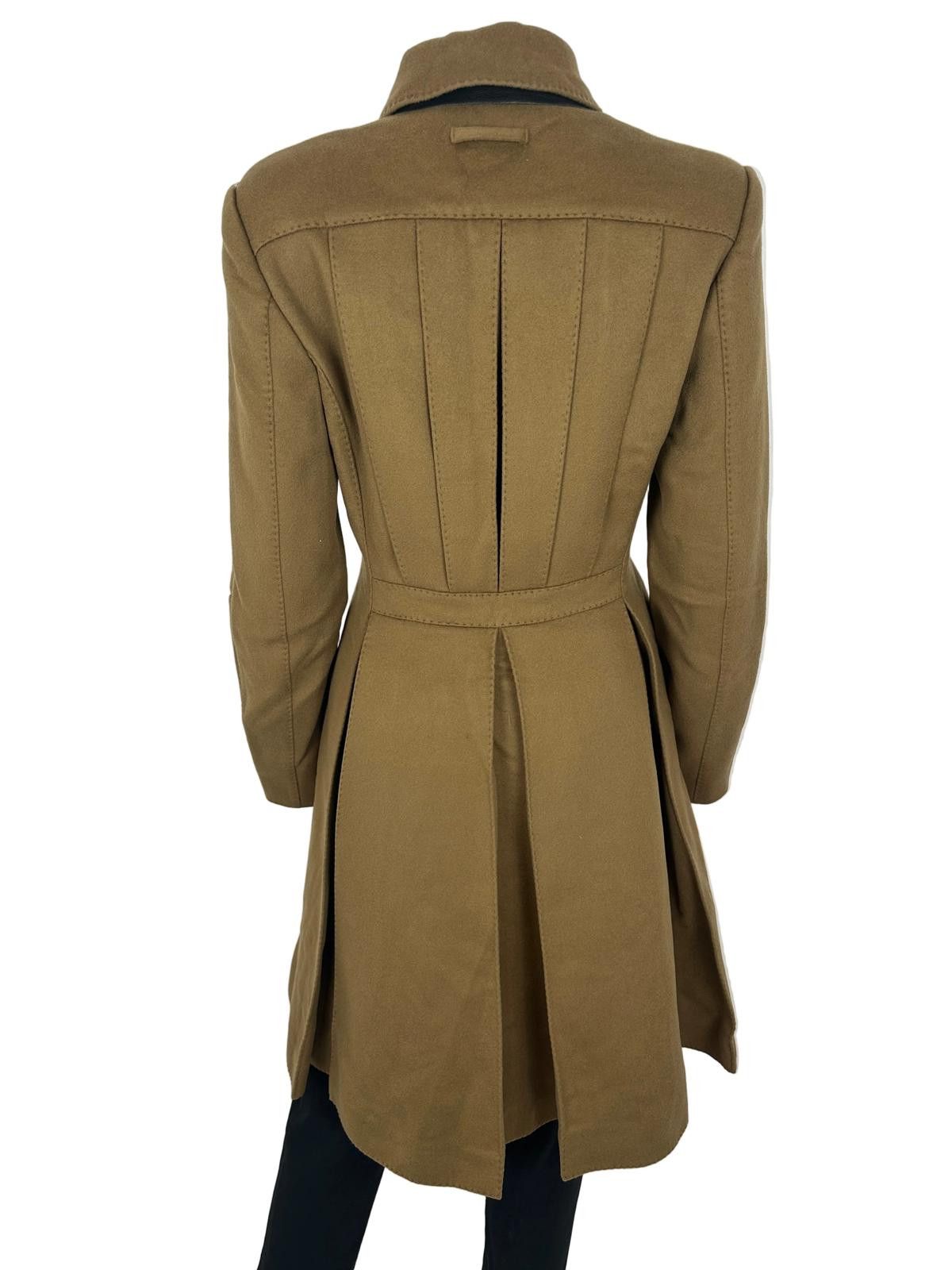 Jean Paul Gaultier Jean Paul Gaultier Utility Pocket Cashmere Wool Coat Size S / US 4 / IT 40 - 2 Thumbnail