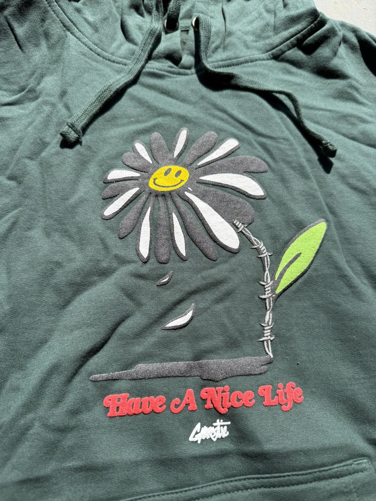 Gnarcotic Gnarcotic Lil Gnar Have a Nice Life Flower Hoodie Green Size US M / EU 48-50 / 2 - 2 Thumbnail