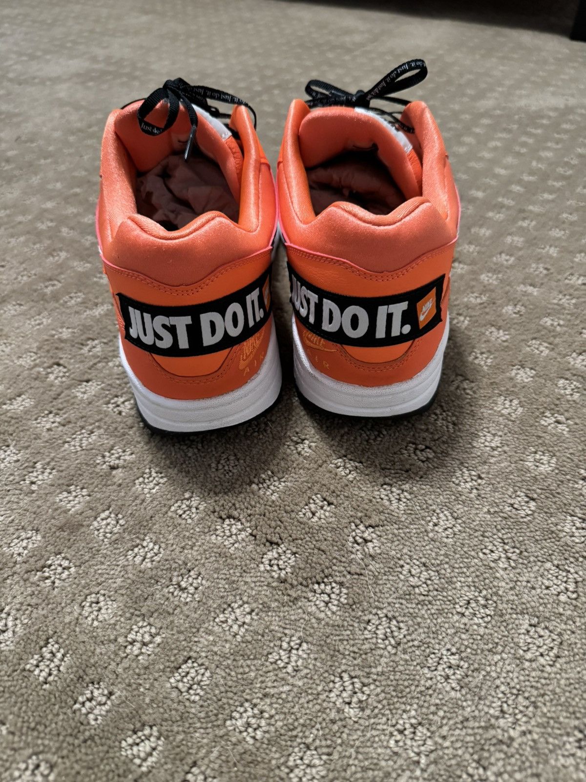 Nike Nike Air Max 1 Just Do It Pack Orange Size US 10.5 / EU 43-44 - 2 Thumbnail