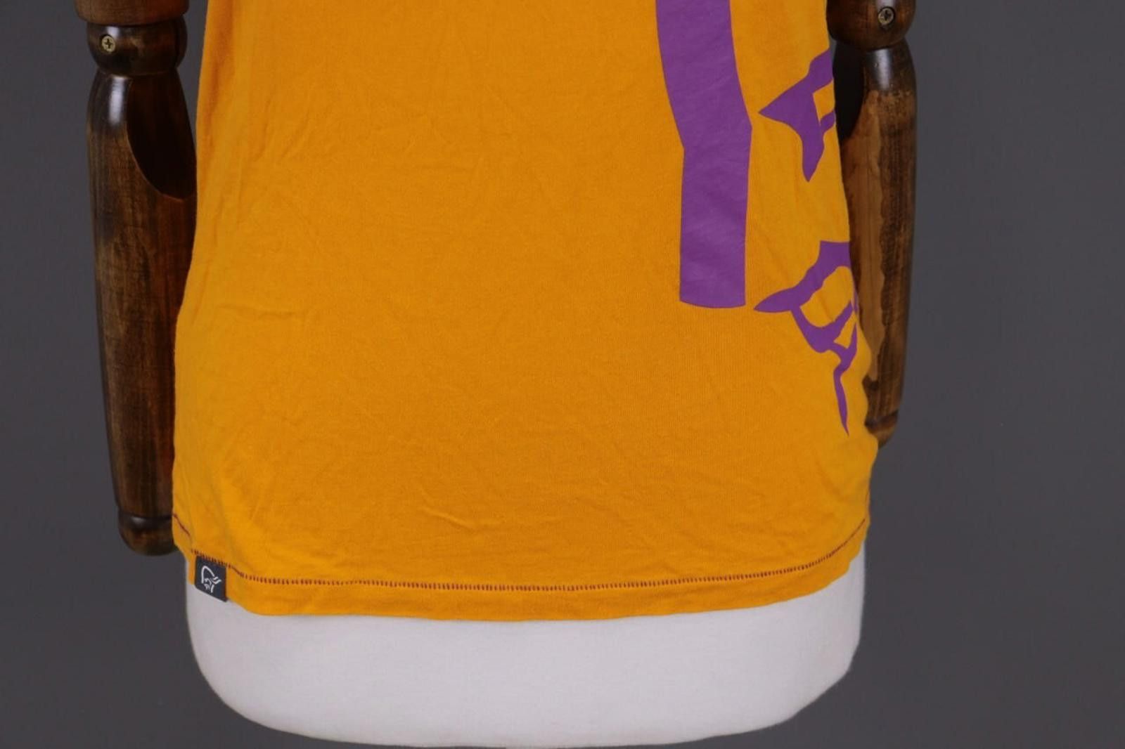 Norrona Norrona Orange Big Logo Top Base Layer T-Shirt Size M Size M / US 6-8 / IT 42-44 - 3 Thumbnail