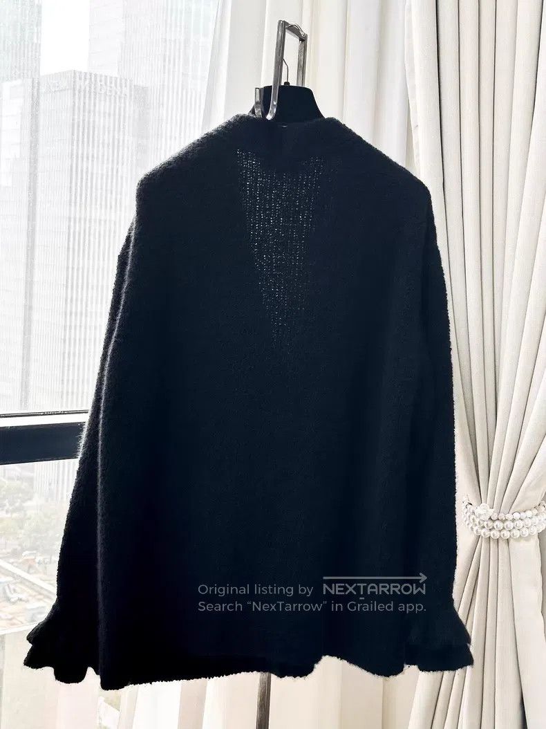 Chanel Chanel Lotus leaf sleeve cashmere cardigan coat Size M / US 6-8 / IT 42-44 - 3 Thumbnail