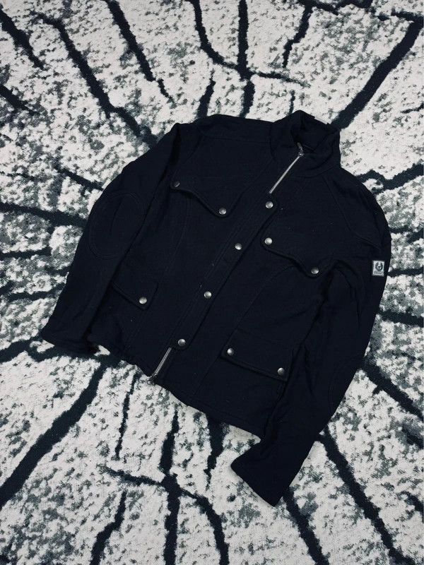 Belstaff Belstaff logo zip jacket black L Size L / US 10 / IT 46 - 3 Thumbnail