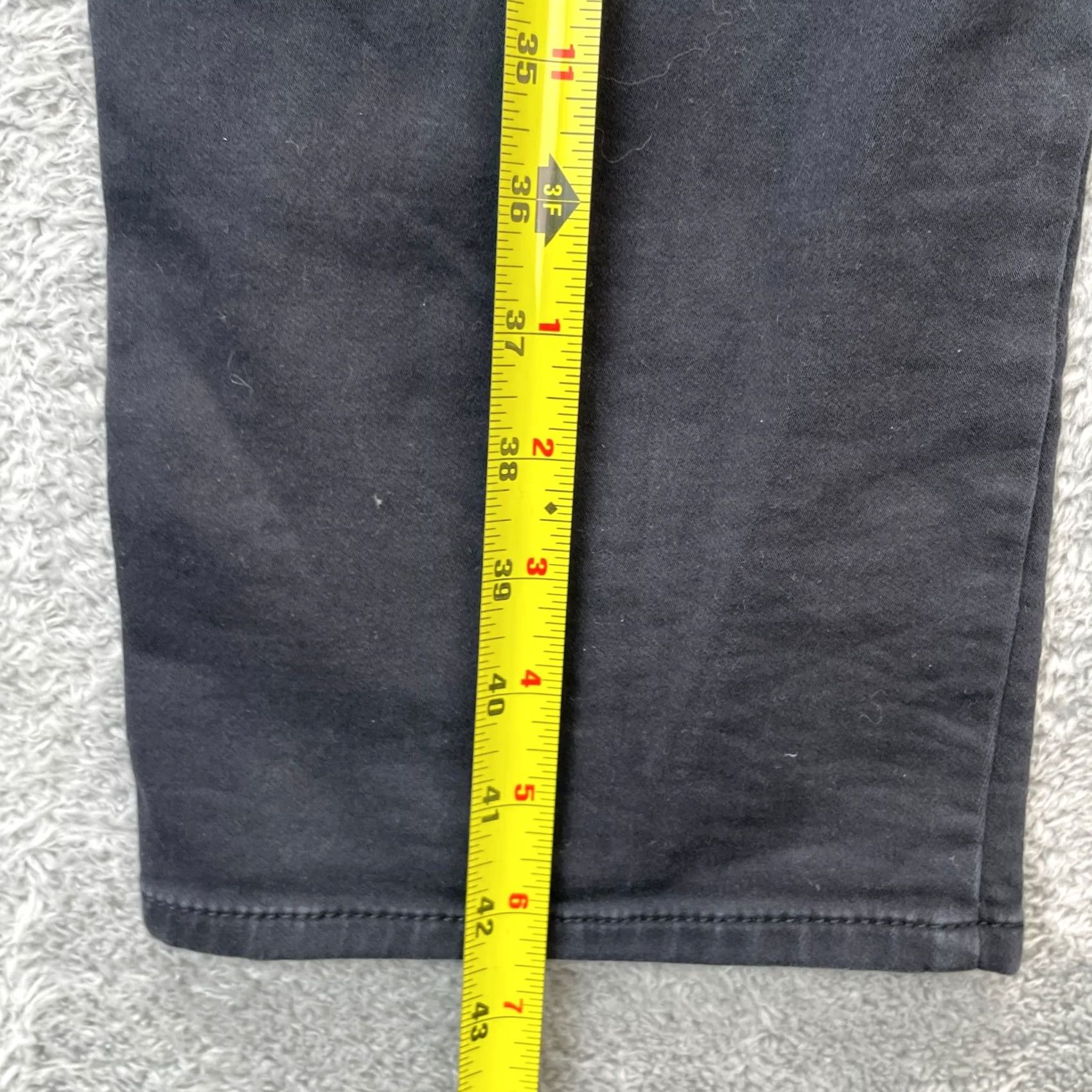 Banana Republic Banana Republic Jeans Mens 36x32 Black Straight Leg Cotton Denim Dark Wash Regular Inseam 29 5-Pocket Size US 40 / EU 56 - 7 Thumbnail