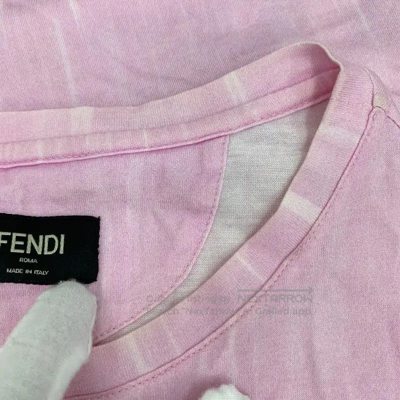 Fendi Fendi Pink Cotton Women's T-shirt . Size M / US 6-8 / IT 42-44 - 9 Thumbnail