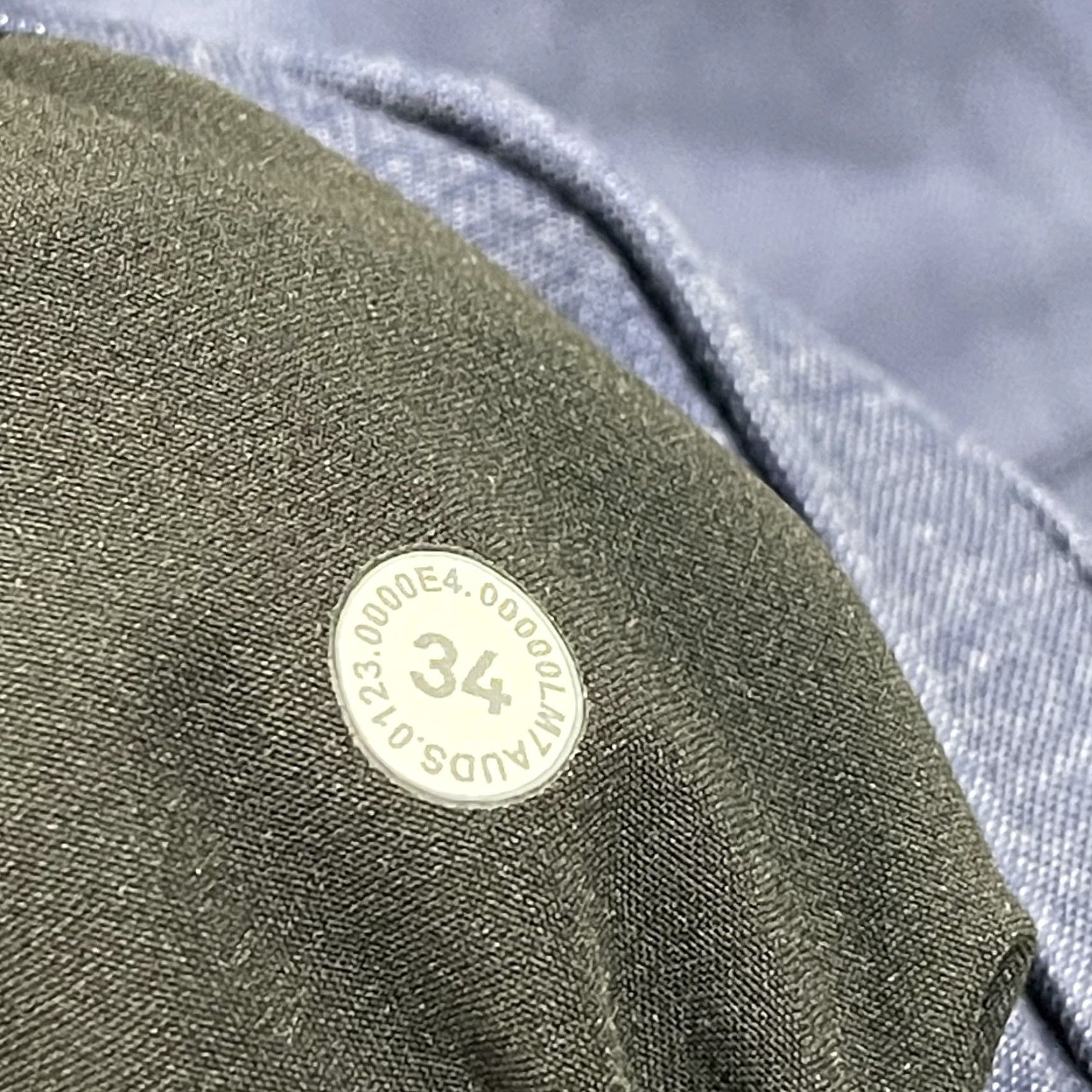 Lululemon Lululemon Shorts Mens 34 Blue Chino Commission Short Classic 8 Inseam Golf Size US 34 / EU 50 - 5 Thumbnail