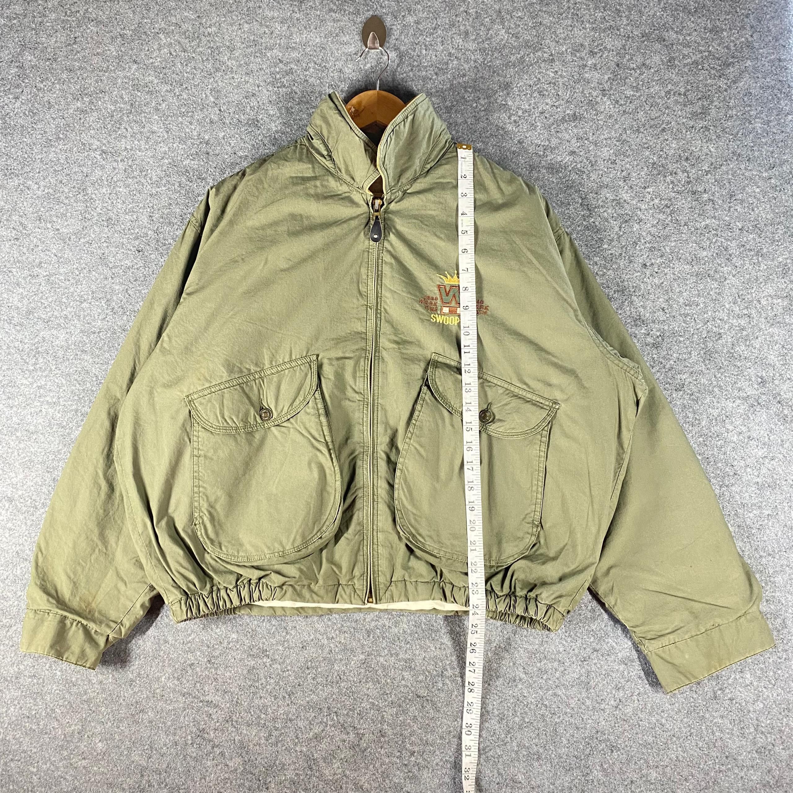 Japanese Brand Vintage Navy Chic Swooplex Bombers Jacket Size US L / EU 52-54 / 3 - 5 Thumbnail