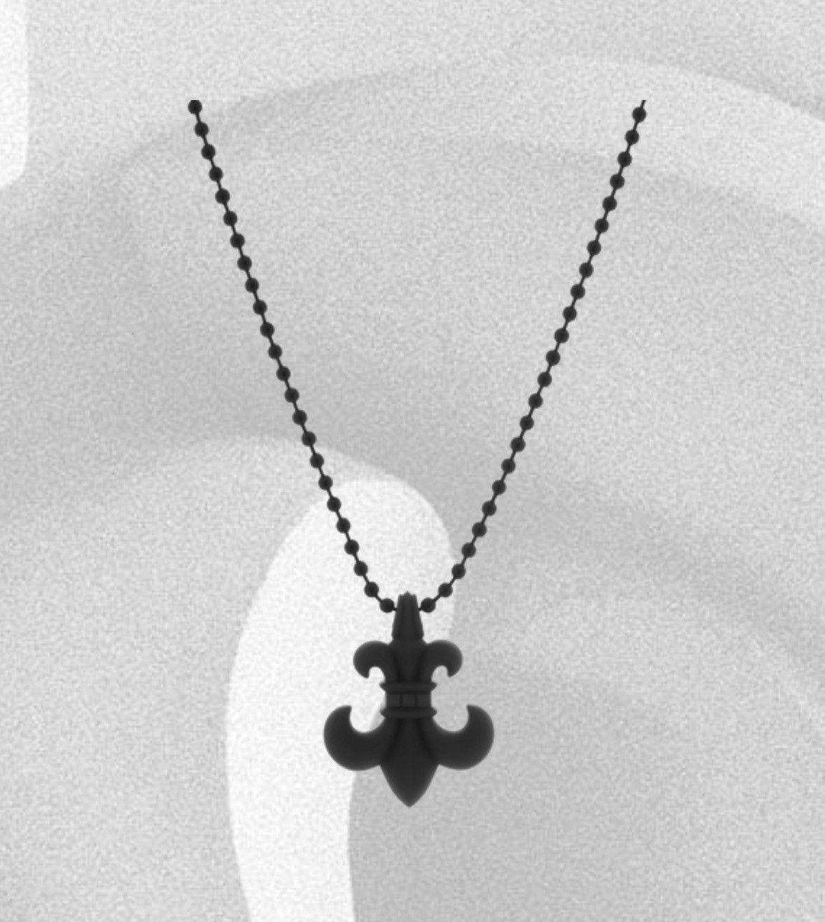 Chrome Hearts Chrome Hearts BS Fleur Pendant Silichrome Size ONE SIZE - 1 Thumbnail