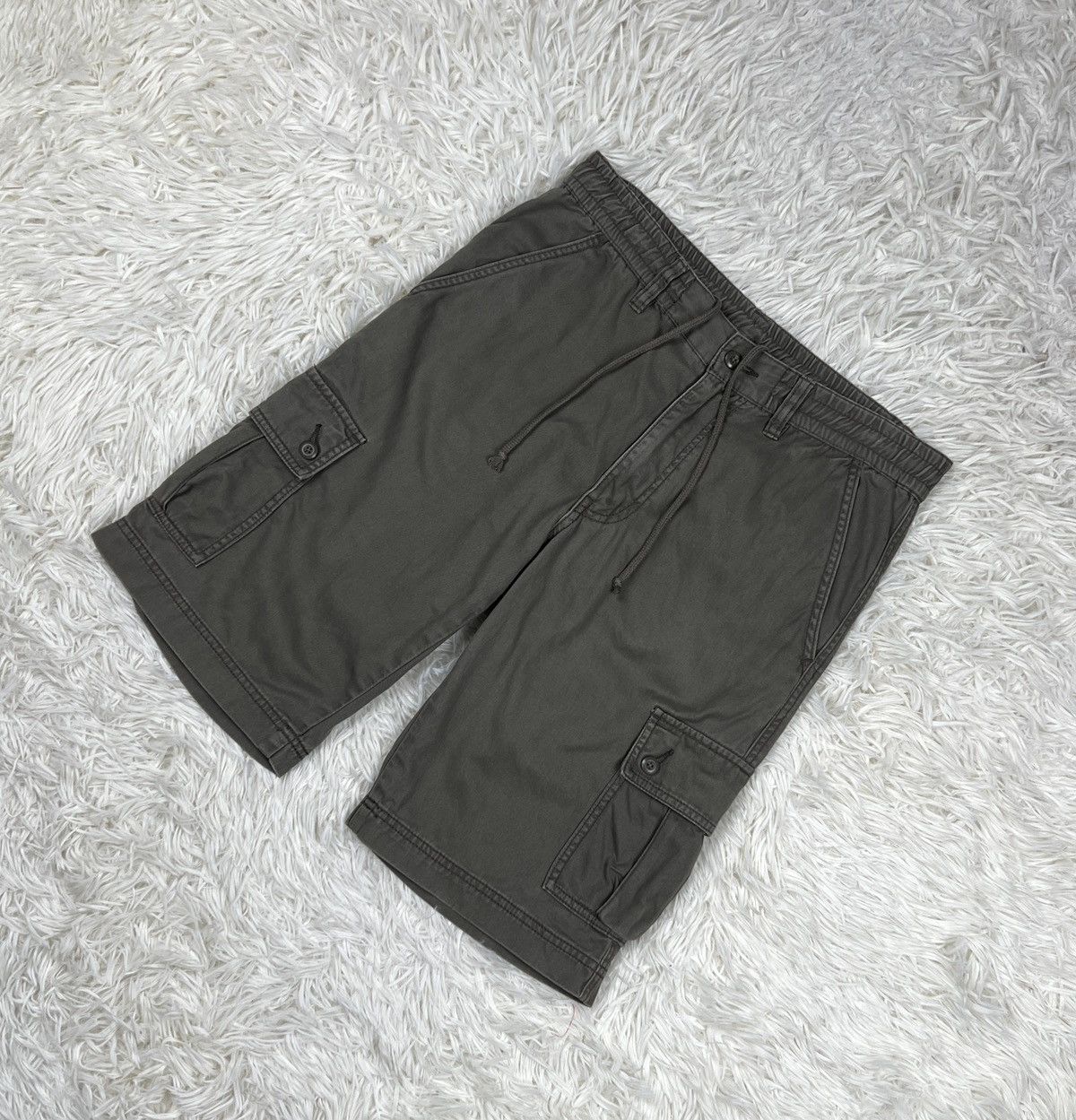 Designer × Japanese Brand TopValu Cargo Short Pants Size US 33 - 3 Thumbnail