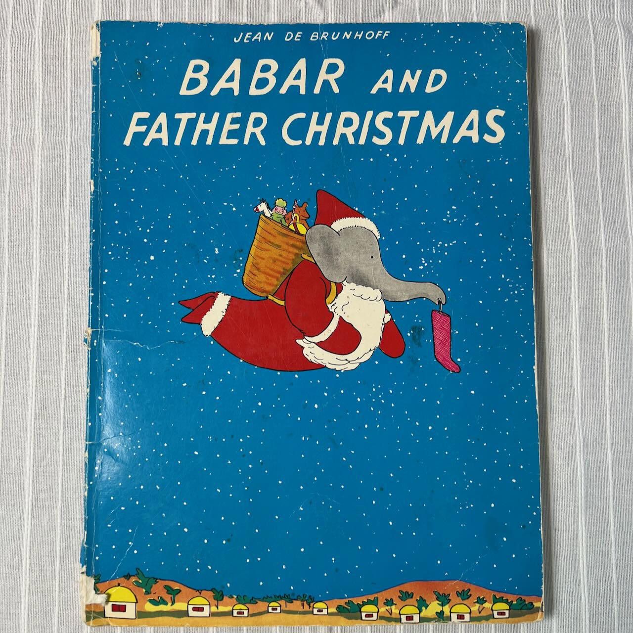 Designer Babar and Father Christmas de Brunhoff Paperback 1968 Rare Size ONE SIZE - 1 Thumbnail