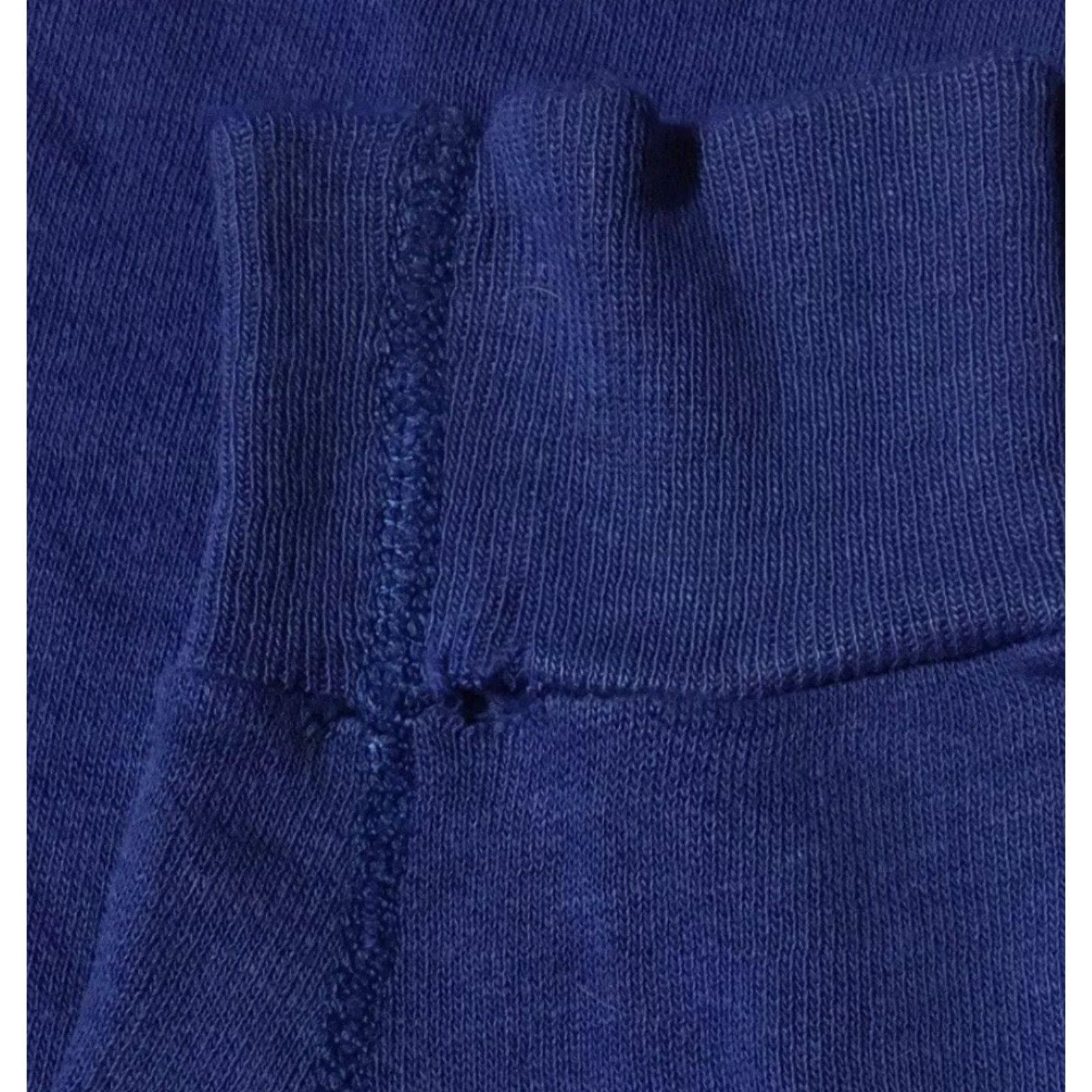 Vintage VINTAGE Military Hoodie XS Blue 70s 80s Distressed Boxy Sweatshirt USA Track Punk Retro 90s Mens XS Size US XS / EU 42 / 0 - 5 Thumbnail