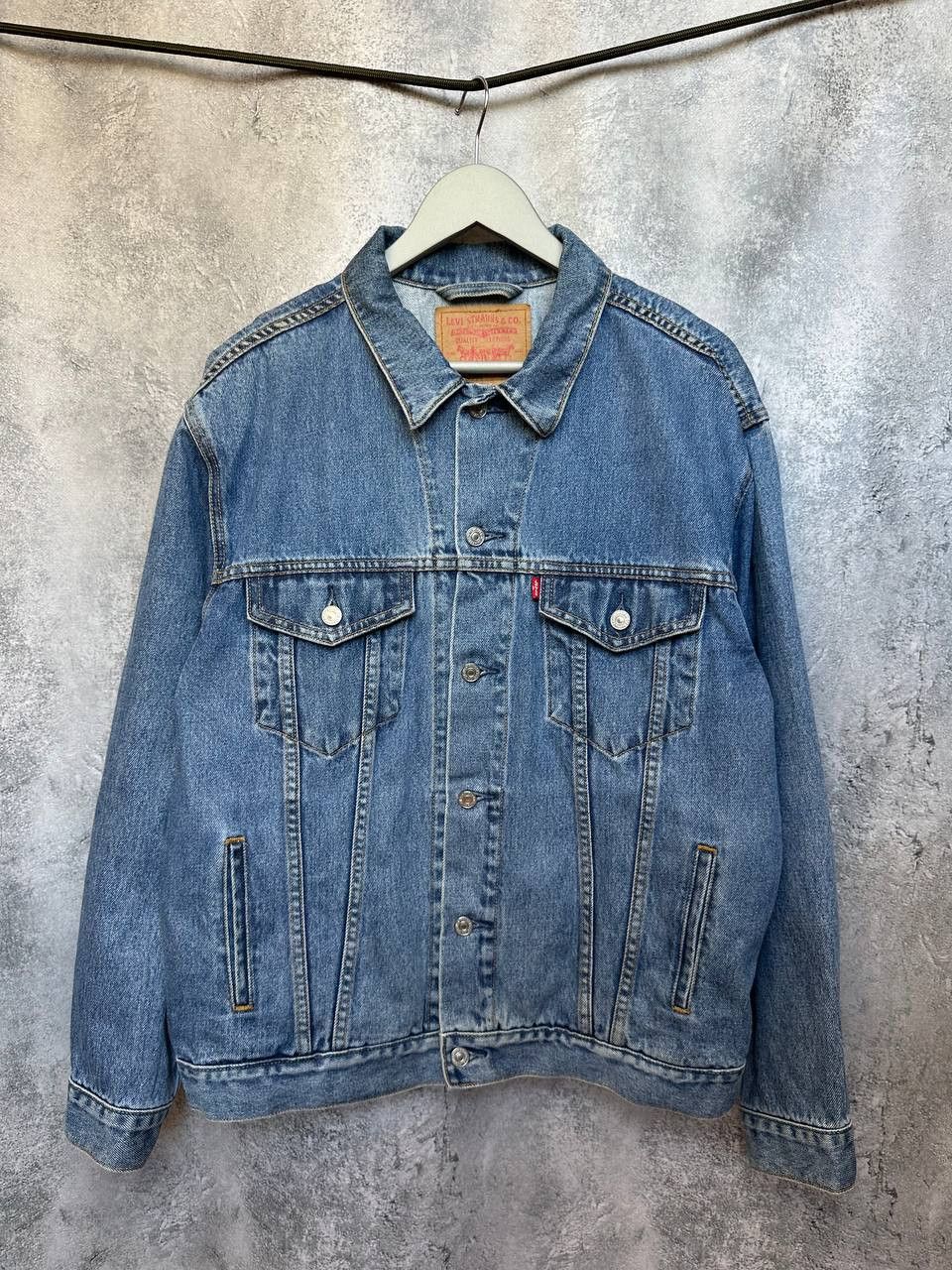 Levi's Vintage Clothing Levi's Vintage 90s Denim Jacket Standard Trucker 70507-0389 Size US L / EU 52-54 / 3 - 2 Thumbnail