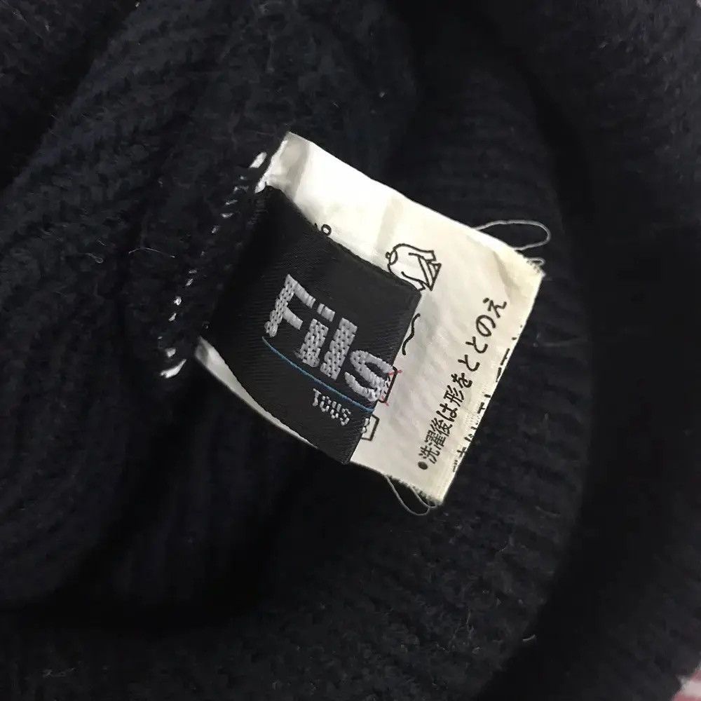 Japanese Brand × Vintage Fils Mini Spellout Beanie Hat Size ONE SIZE - 5 Thumbnail