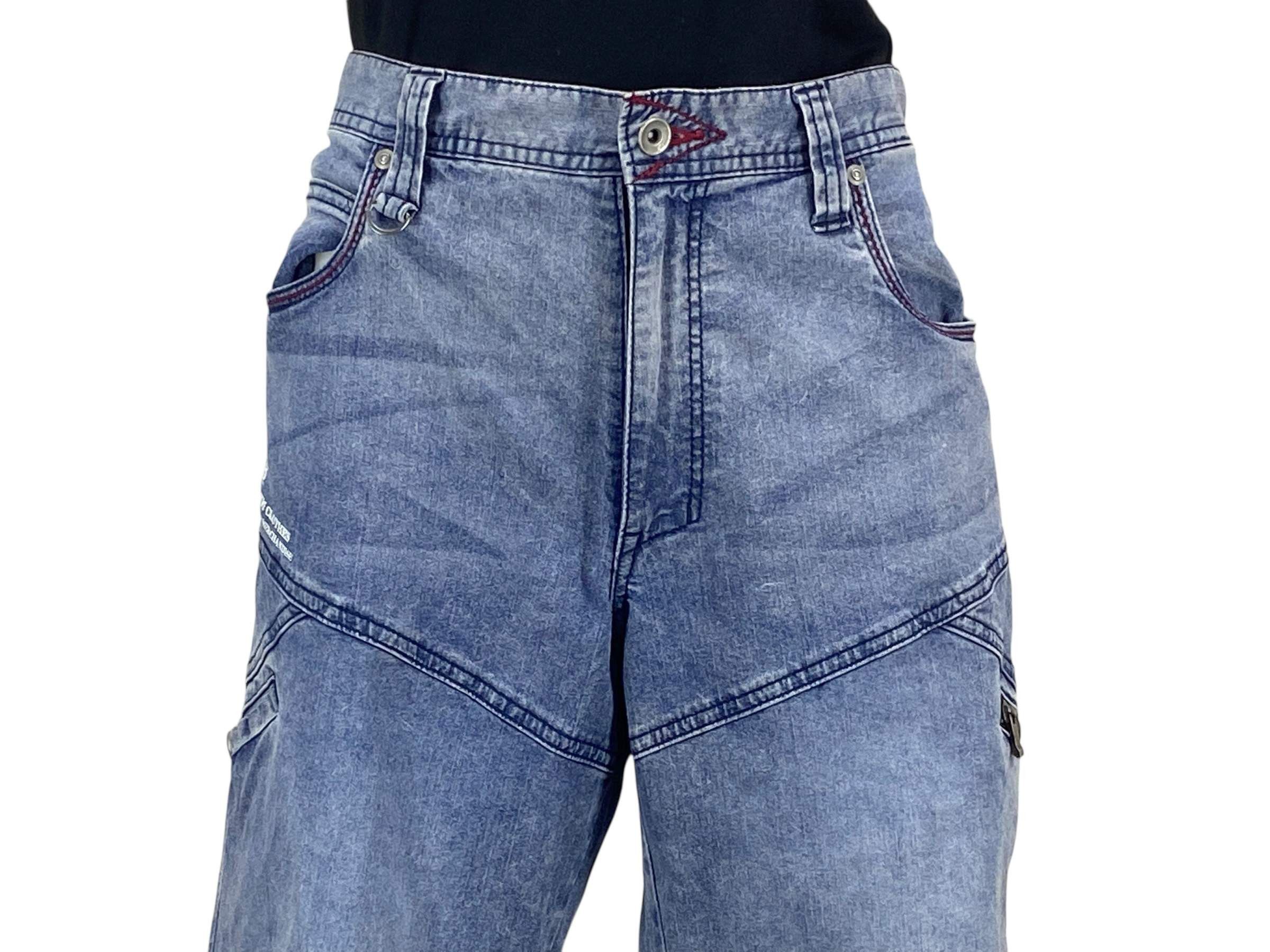 Japanese Brand Blue B Jeans Cargo Jeans Size US 34 / EU 50 - 3 Thumbnail