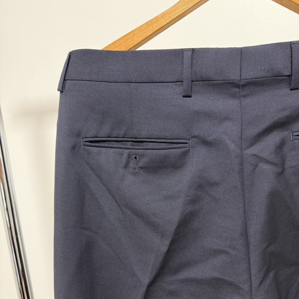 Acne Studios Acne Studios “BROBYN T WO MH” Wool-Mohair Trousers – Navy Size US 40 / EU 56 - 3 Thumbnail