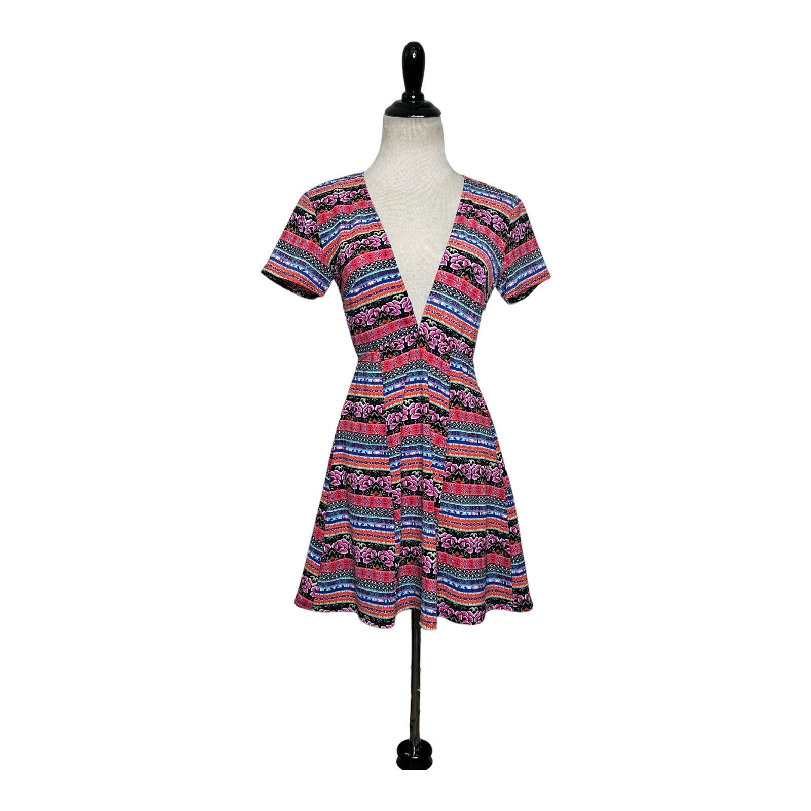 Show Me Your MuMu Show Me Your Mumu Ibiza Stripe Saucy Mini Dress M Size M / US 6-8 / IT 42-44 - 10 Thumbnail