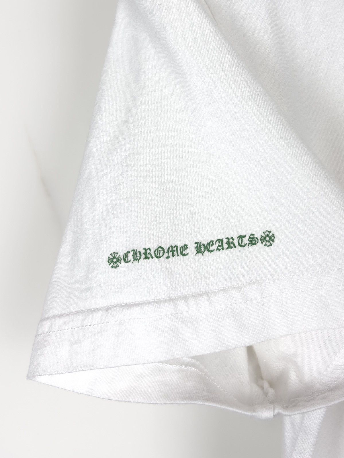 Chrome Hearts Chrome Hearts Thrashed Gradient Green Cemetery Cross Tshirt Size US XS / EU 42 / 0 - 9 Thumbnail
