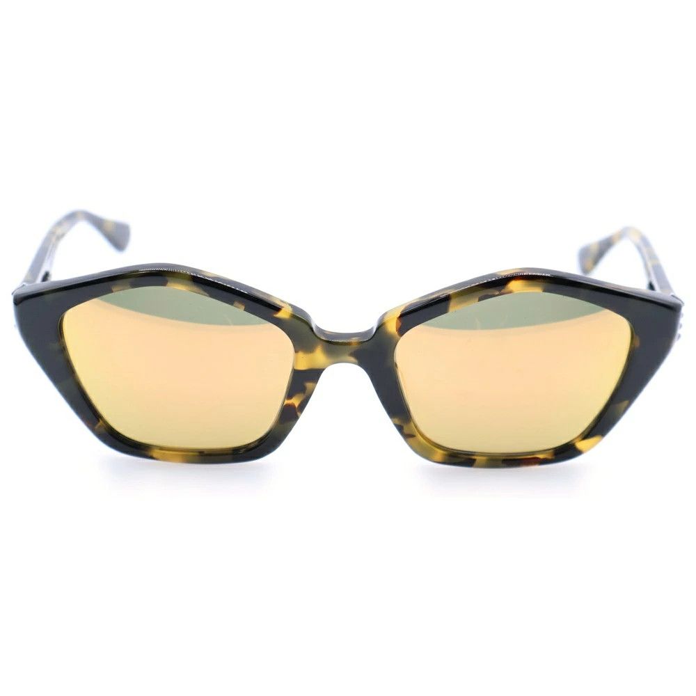 CHROME HEARTS JUNGLE IT UP Pentagon Frame Sunglasses