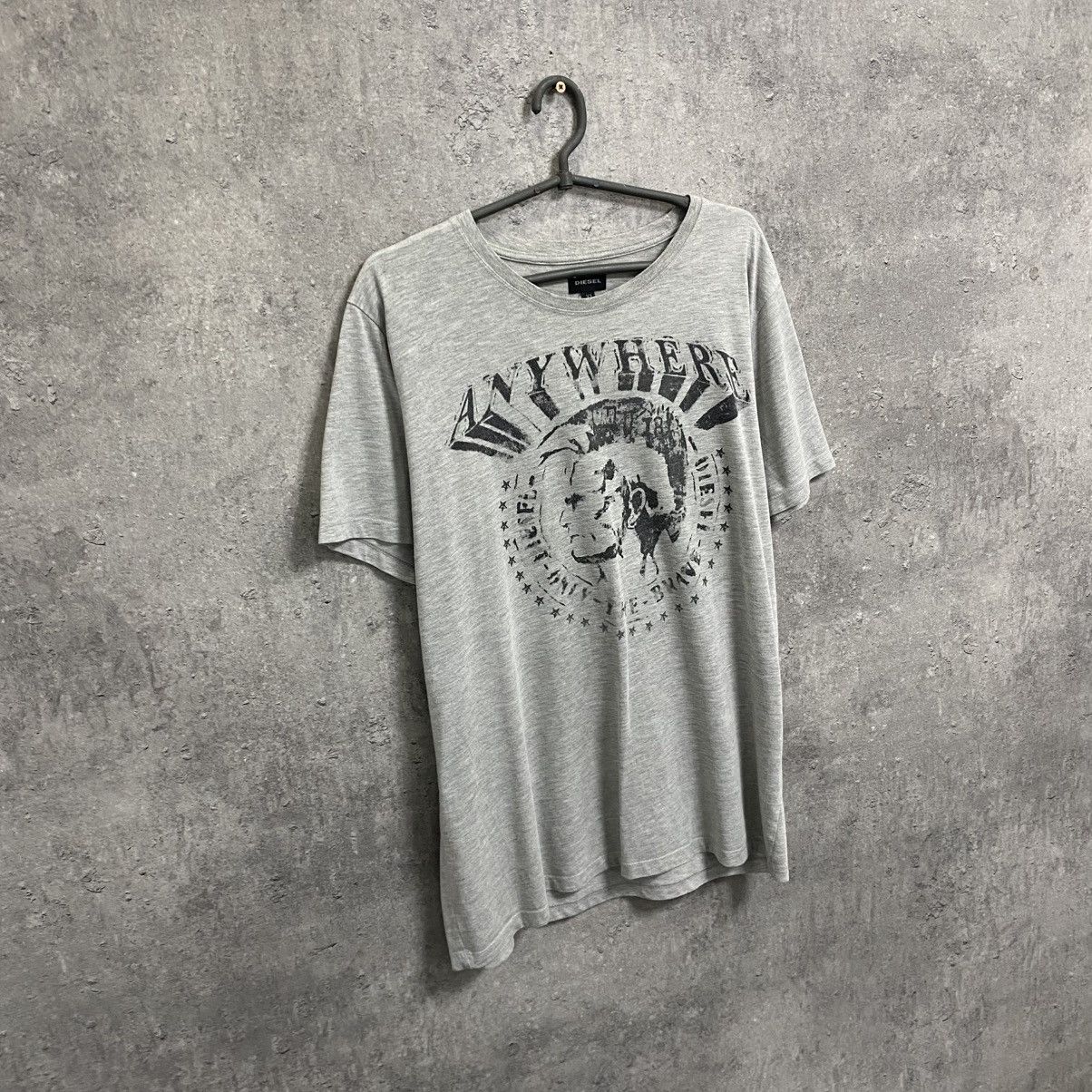 Diesel Vintage Diesel T-Shirt Big Logo Japanese Hype Rare Tee Size US XL / EU 56 / 4 - 3 Thumbnail