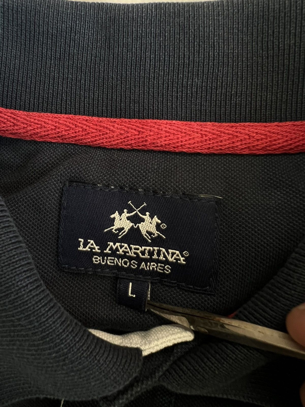 La Martina × Vintage Polo La Martina LM Team #3 Size US L / EU 52-54 / 3 - 3 Thumbnail