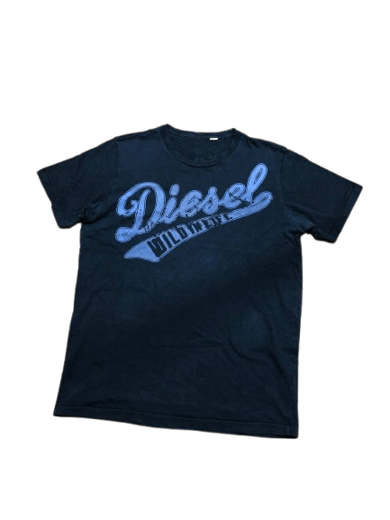 Diesel Vintage Diesel 100% Cotton Short Sleeve T-Shirt Size L Size US L / EU 52-54 / 3 - 1 Thumbnail