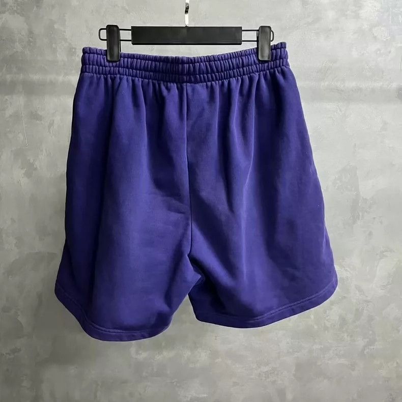 Balenciaga Balenciaga size S Blue solid monogrammed print elasticated Size US 26 / EU 42 - 2 Thumbnail