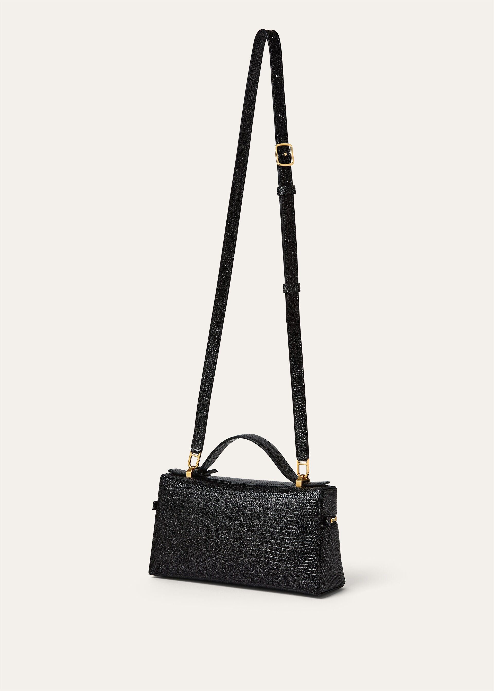 Loro Piana os11x0426 FAQ9283 Size: OS / L23 Extra Crossbody Bag Black Size ONE SIZE - 2 Thumbnail