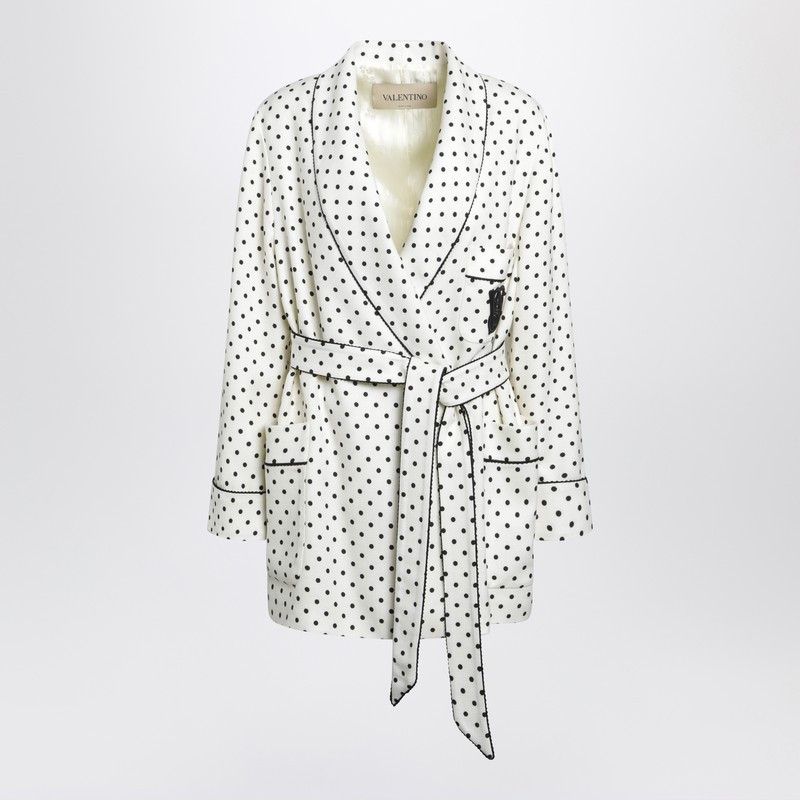 Valentino Valentino Supergrain Jacket With Plusdepois Print Size S / US 4 / IT 40 - 1 Thumbnail