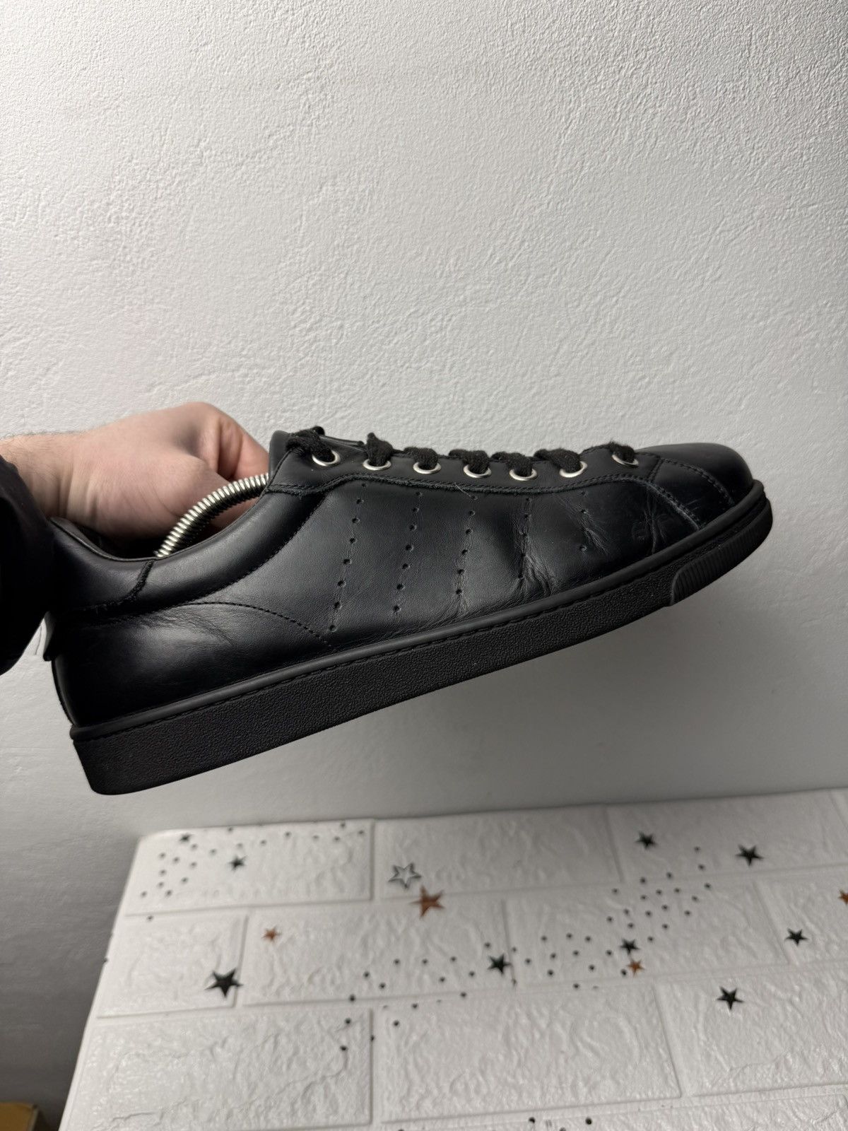 Dsquared2 Dsquared2 Santa Monica US11 UK10 EUR45 Black Leather Size US 11 / EU 44 - 1 Thumbnail
