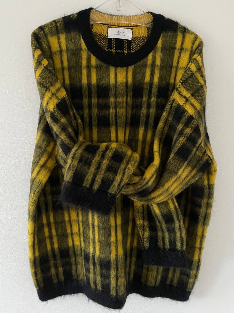 Mr P. Checked Knitted Sweater Size US XXL / EU 58 / 5 - 4 Thumbnail
