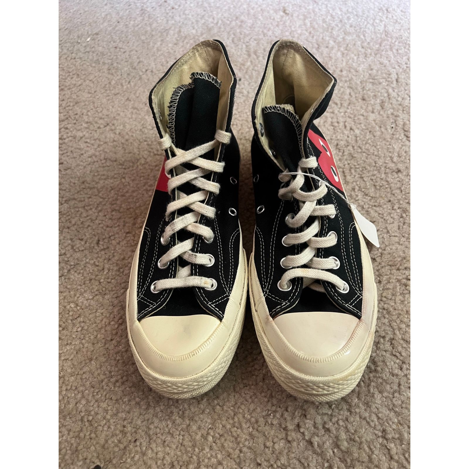Comme des Garcons Comme Des Garçon Converse Black High Size 8 Size US 8 / EU 41 - 3 Thumbnail