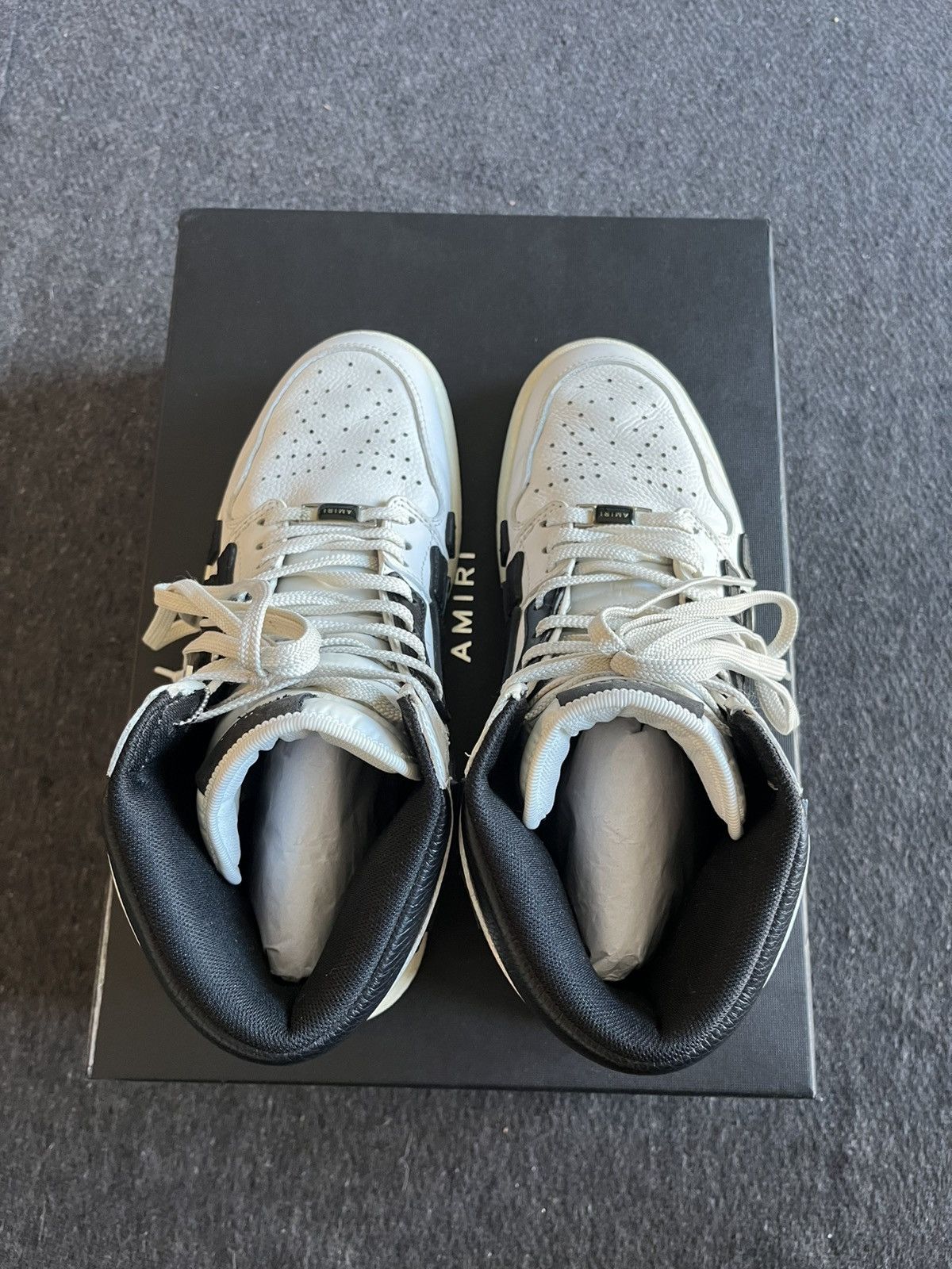 Amiri AMIRI Skel Top Hi Sneaker Skeleton High Top Size US 9 / EU 42 - 6 Thumbnail