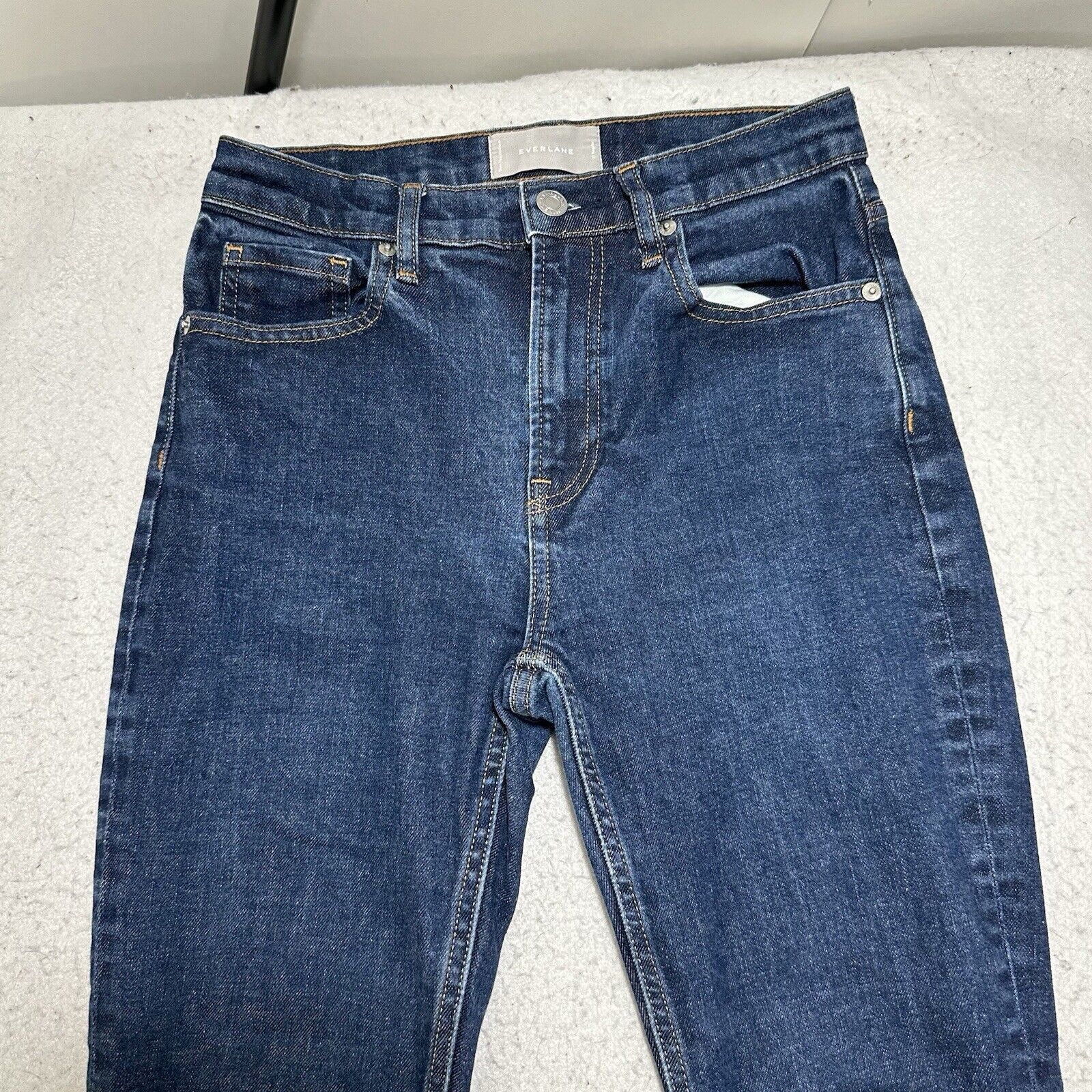 Everlane Everlane 27 Ankle Skinny Blue Jeans Mid Rise Denim Size 27" / US 4 / IT 40 - 2 Thumbnail