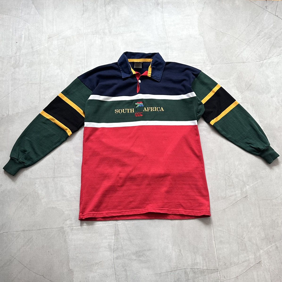 Canterbury of New Zealand Vintage Canterbury South Africa Springboks Rugby Jersey Size US XXL / EU 58 / 5 - 12 Thumbnail