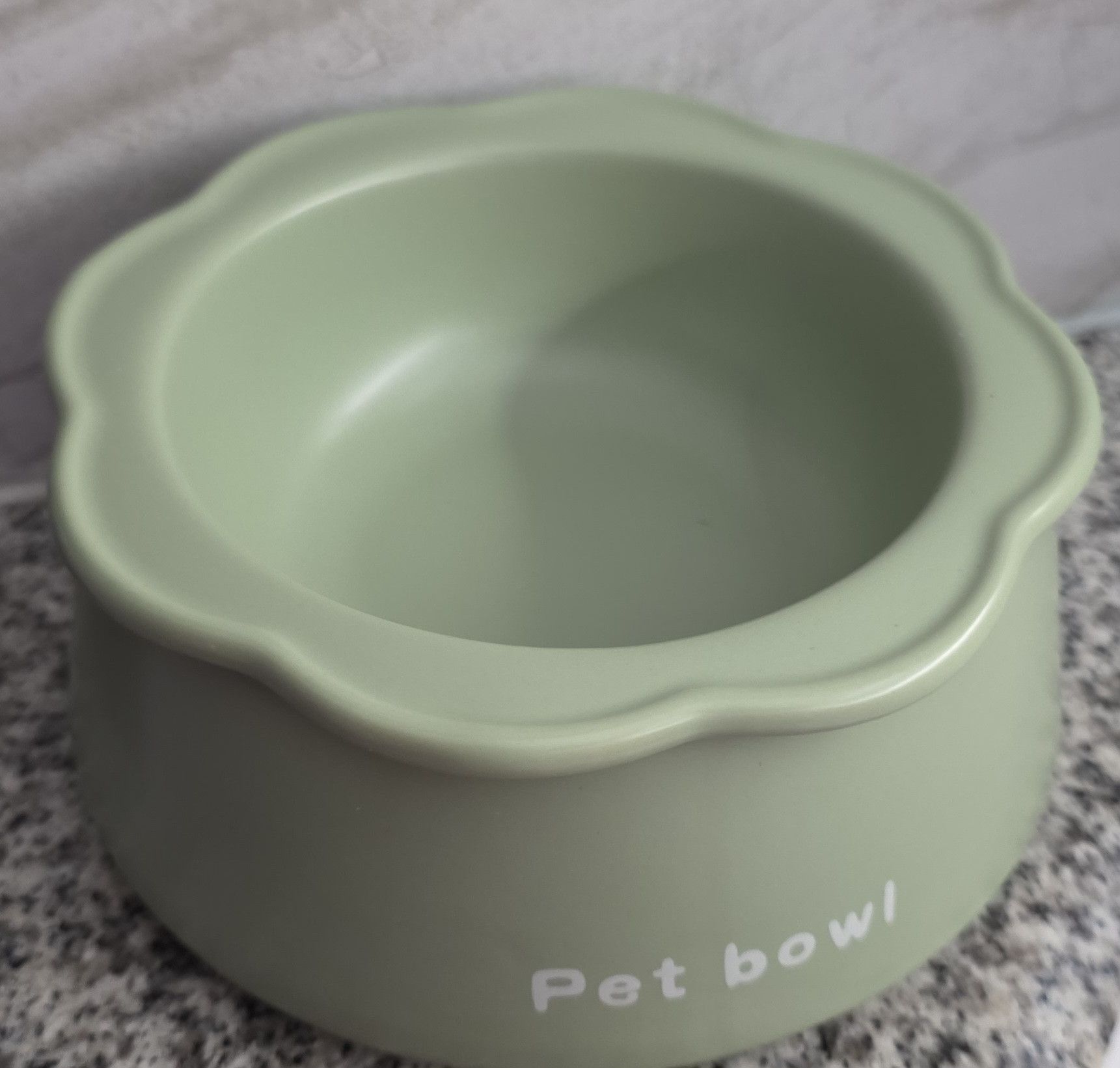 Unknown London New PETTOM 3-in-1 Ceramic Cat Pet Bowls 350ml Green Size ONE SIZE - 2 Thumbnail