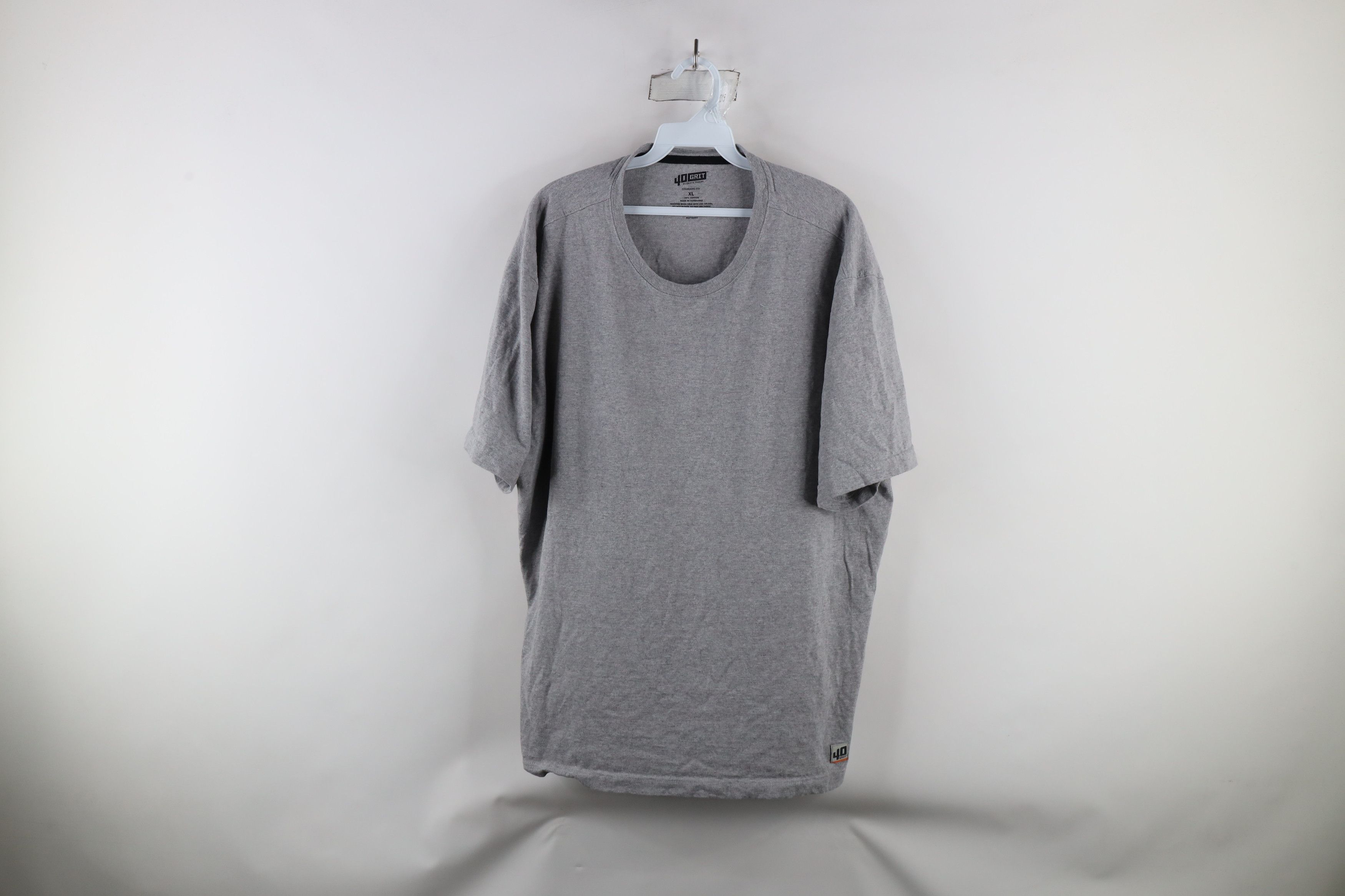 Duluth Trading Company × Vintage Duluth Trading Co 40 Grit Blank Short Sleeve T-Shirt Gray Size US XL / EU 56 / 4 - 1 Thumbnail