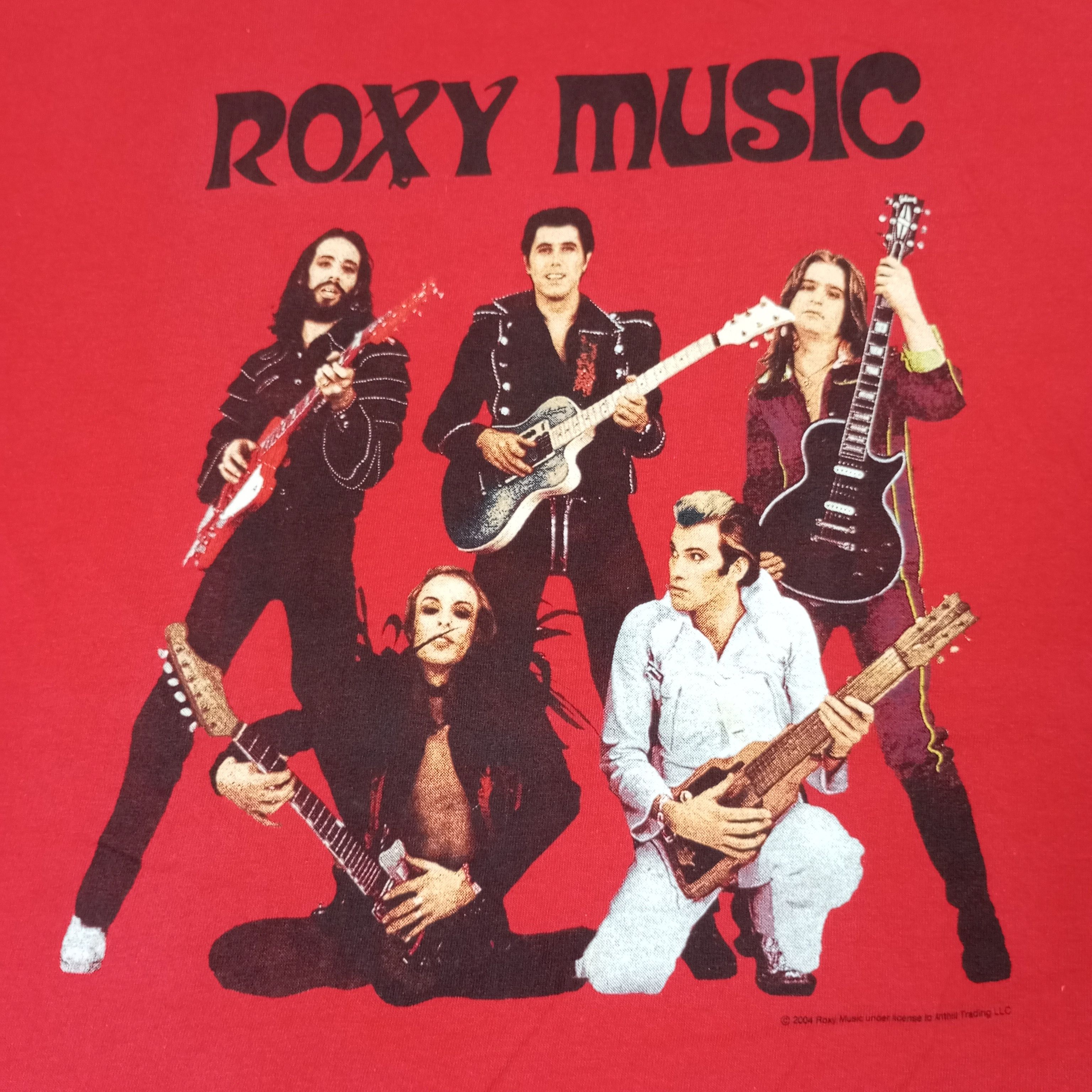Band Tees Roxy Music Band Streetwear Style Vintage Tshirt c249n20 Size US M / EU 48-50 / 2 - 2 Thumbnail