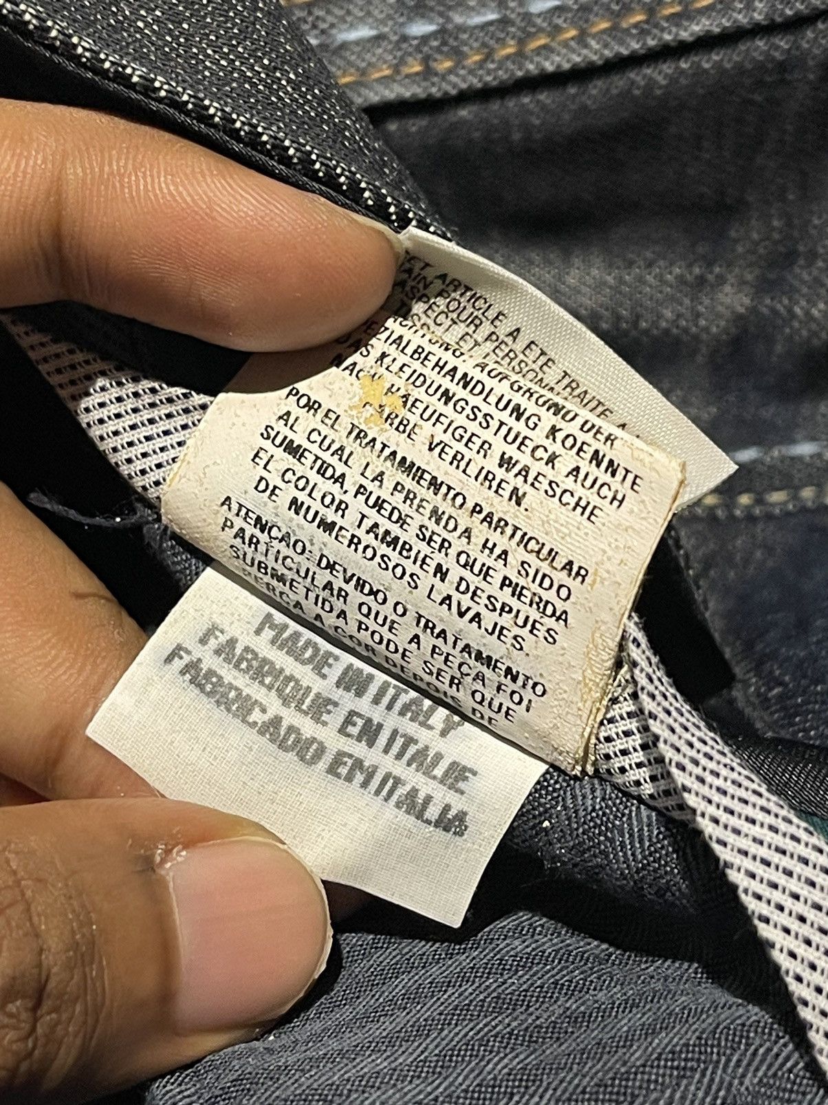 Replay Vintage We Are Replay Basetta Denim Slim Fit Jeans Pant Size 31" - 14 Thumbnail