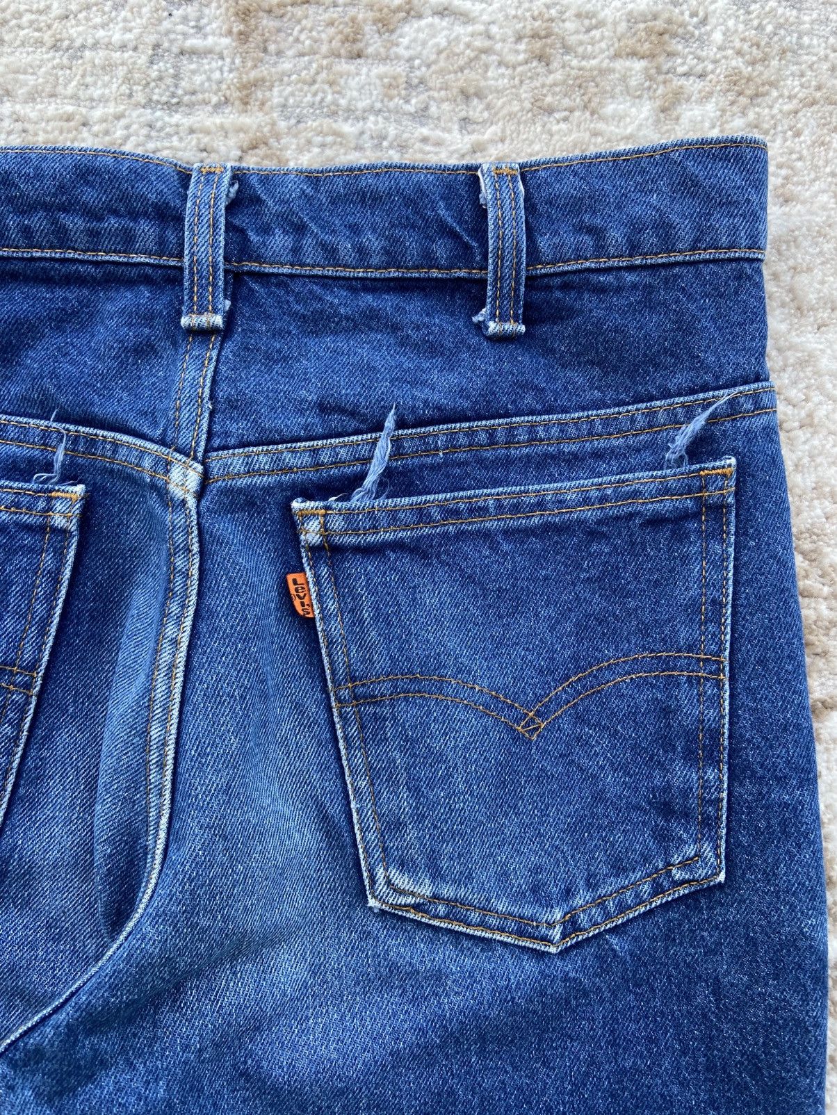 Levi's × Levi's Vintage Clothing Vintage Levi's 646 Orange Tab Flared Jeans Size US 30 / EU 46 - 5 Thumbnail