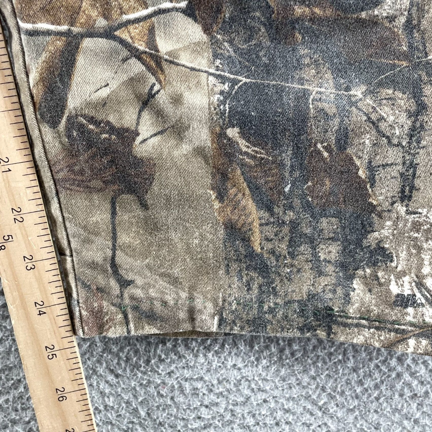 Vintage Diablo Outdoors Hunting Cargo Pants Men's Large Camo Workwear Pants Cargo Streetwear Size US 33 - 3 Thumbnail