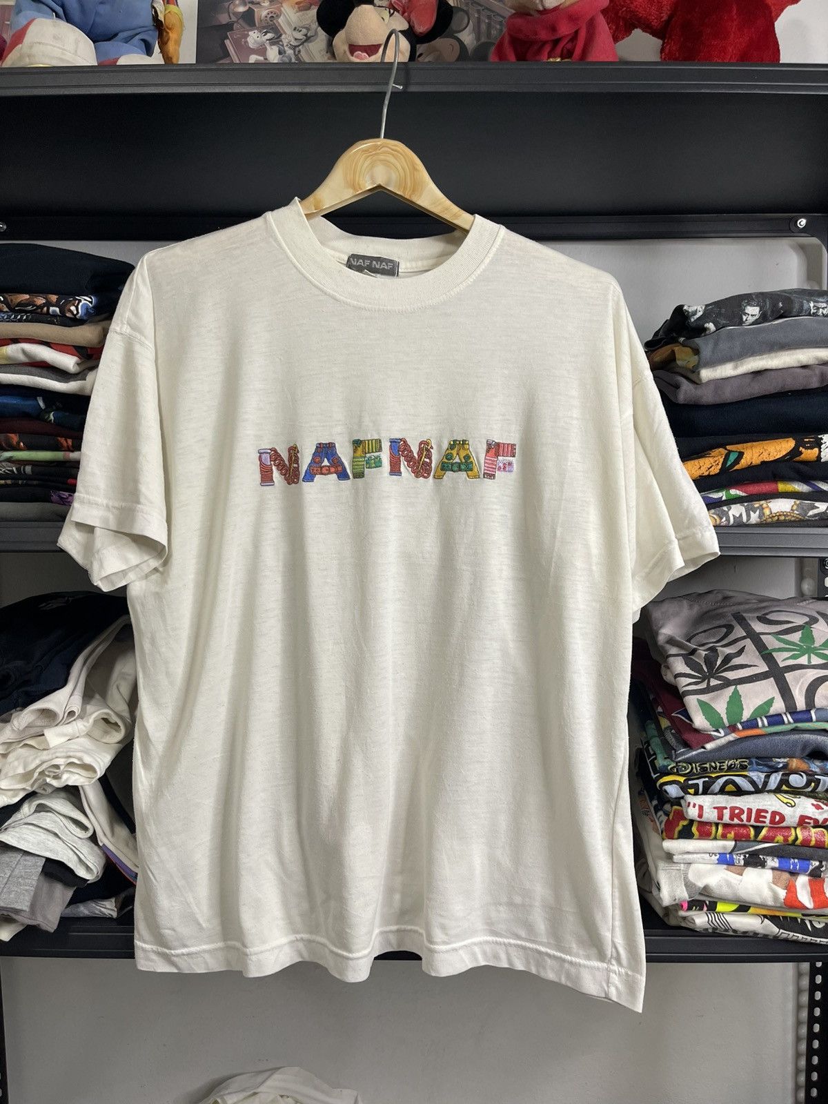Issey Miyake Vintage NAF NAF T shirt XL Size US XL / EU 56 / 4 - 1 Thumbnail